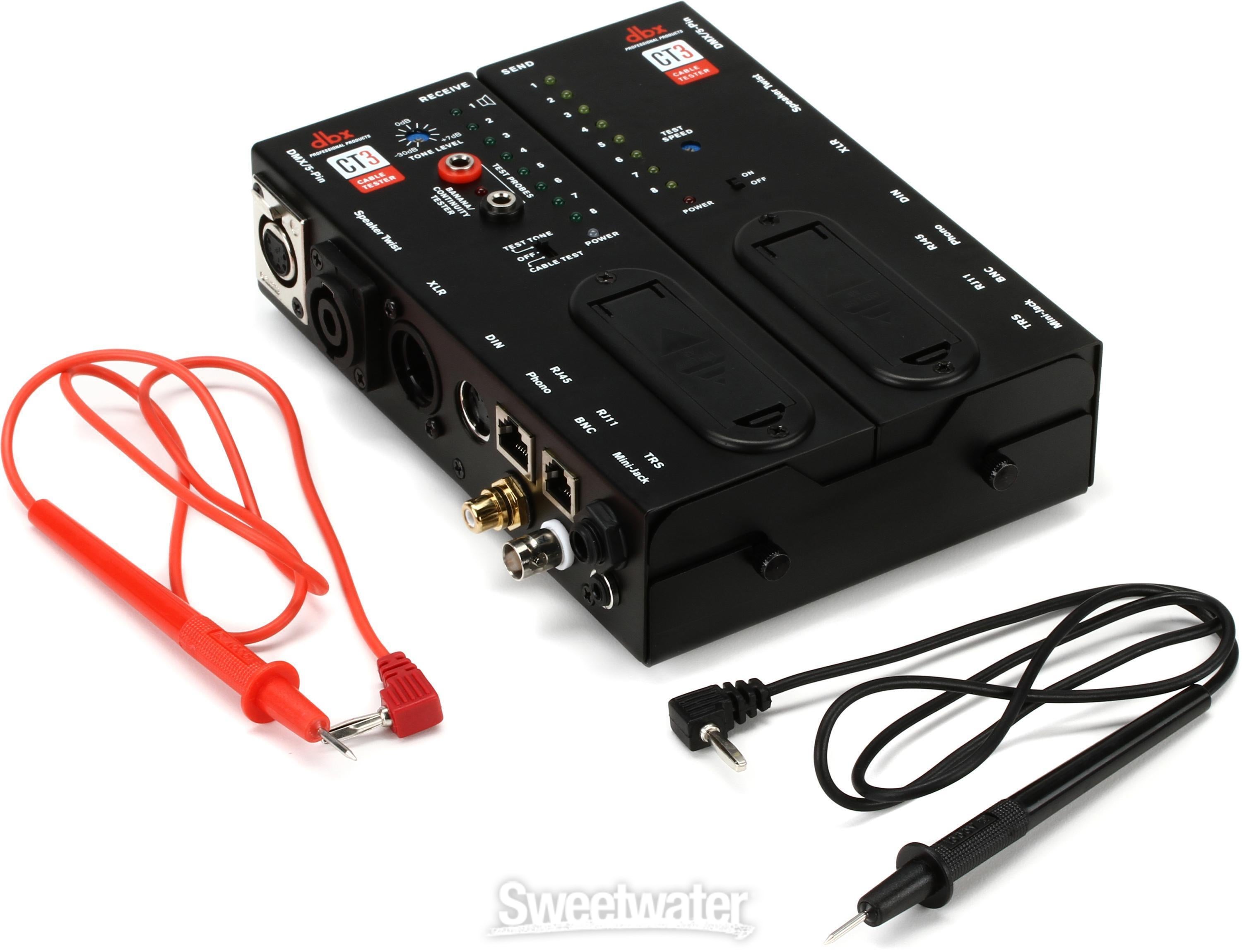 dbx CT3 Advanced Cable Tester | Sweetwater