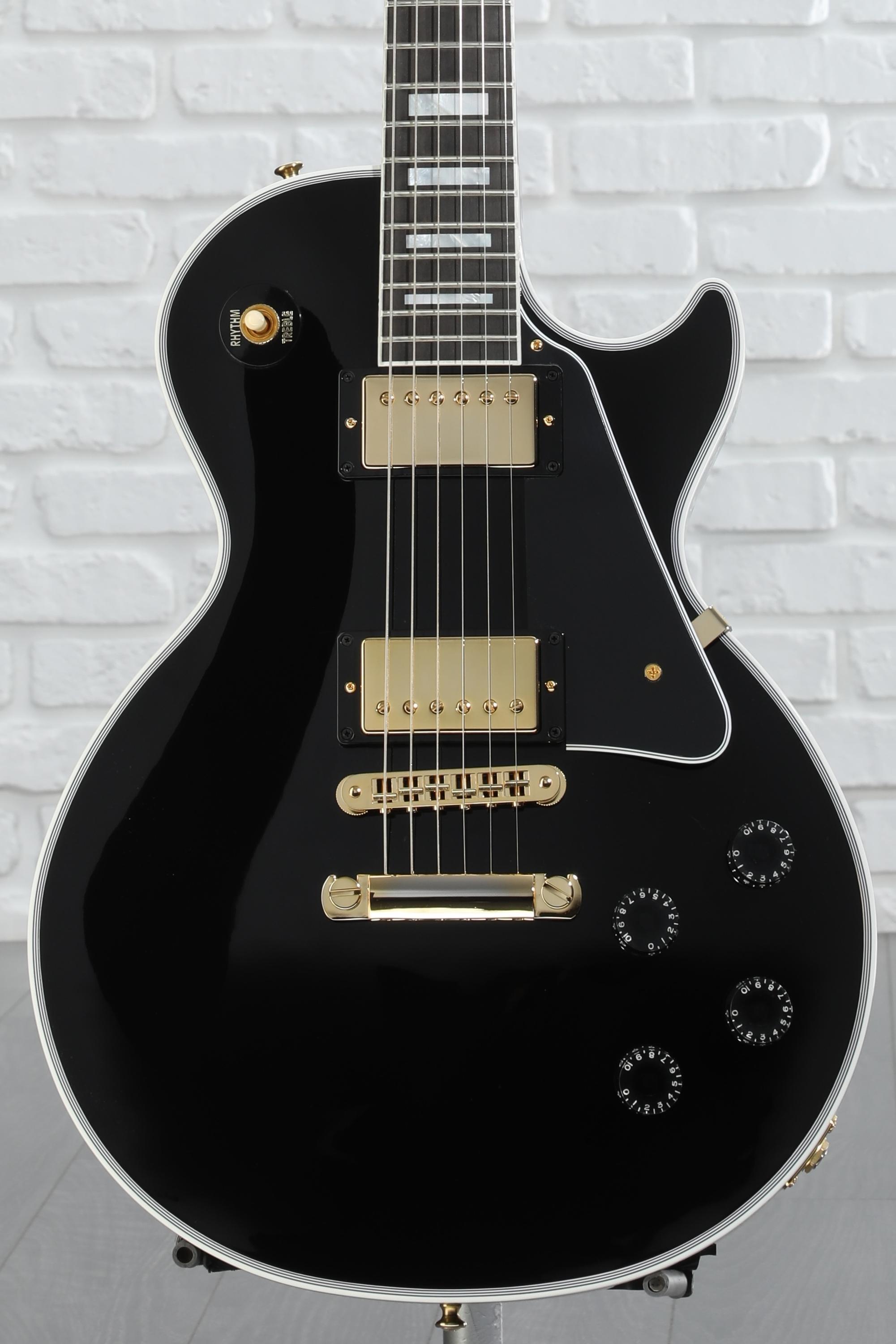 Sword Les Paul custom Ebony 約4.0kg Gibson Les Paul Custom Ebony Gloss | USA