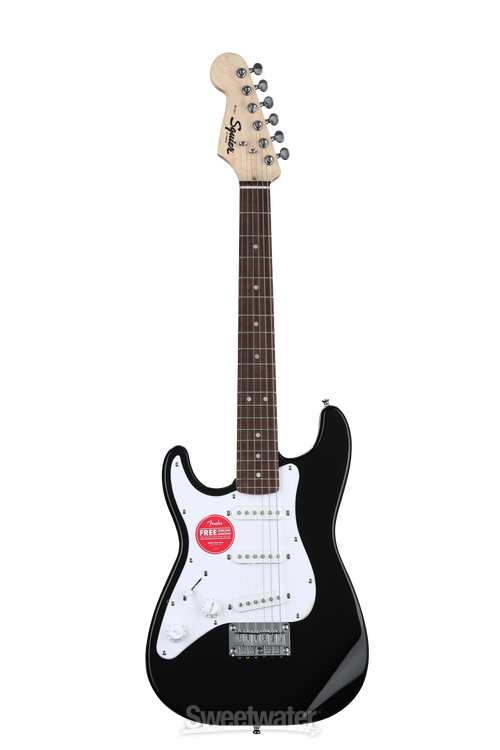 Squier Mini Stratocaster Left-handed Electric Guitar - Black Squier Mini Stratocaster Left-handed Electric Guitar - Black