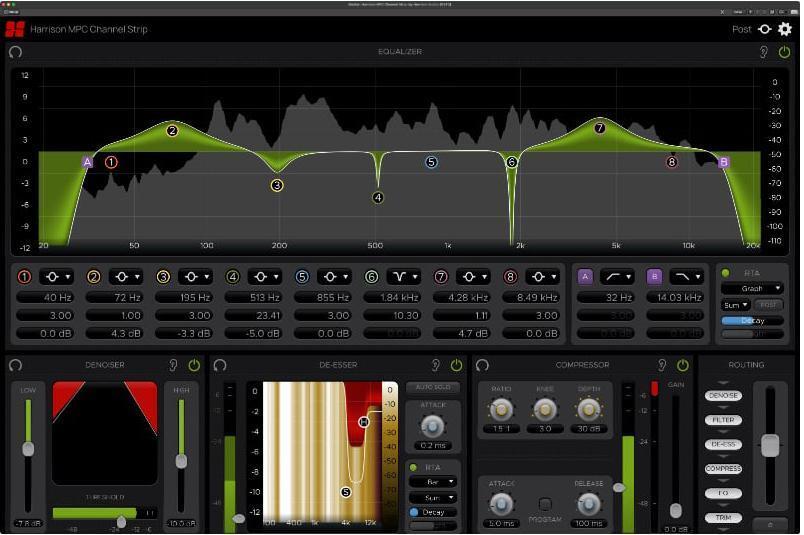 Photo of Harrison Audio MPC Channel Strip Plug-in