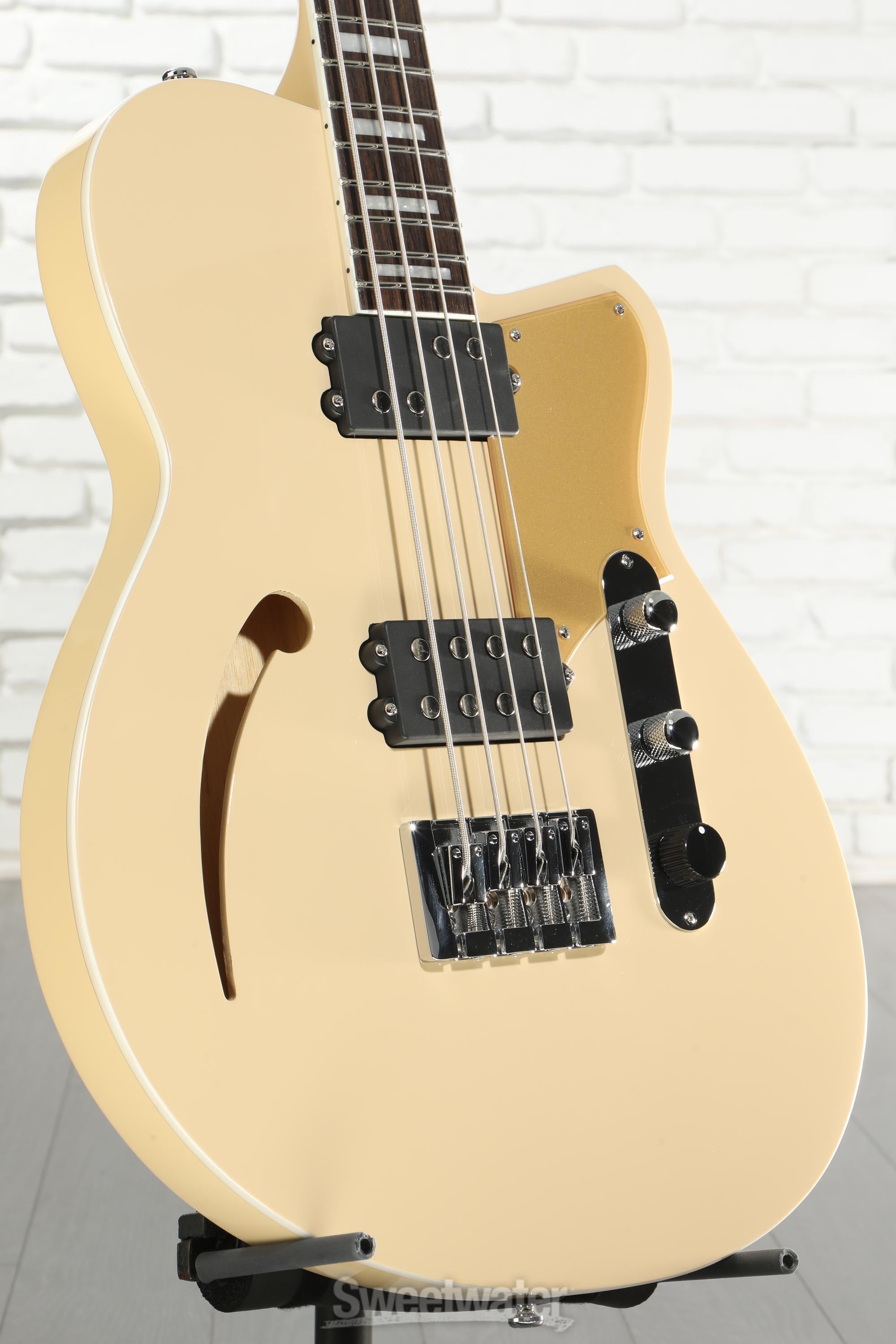 Photo of Reverend Dub King Electric Bass Guitar - Sandstone