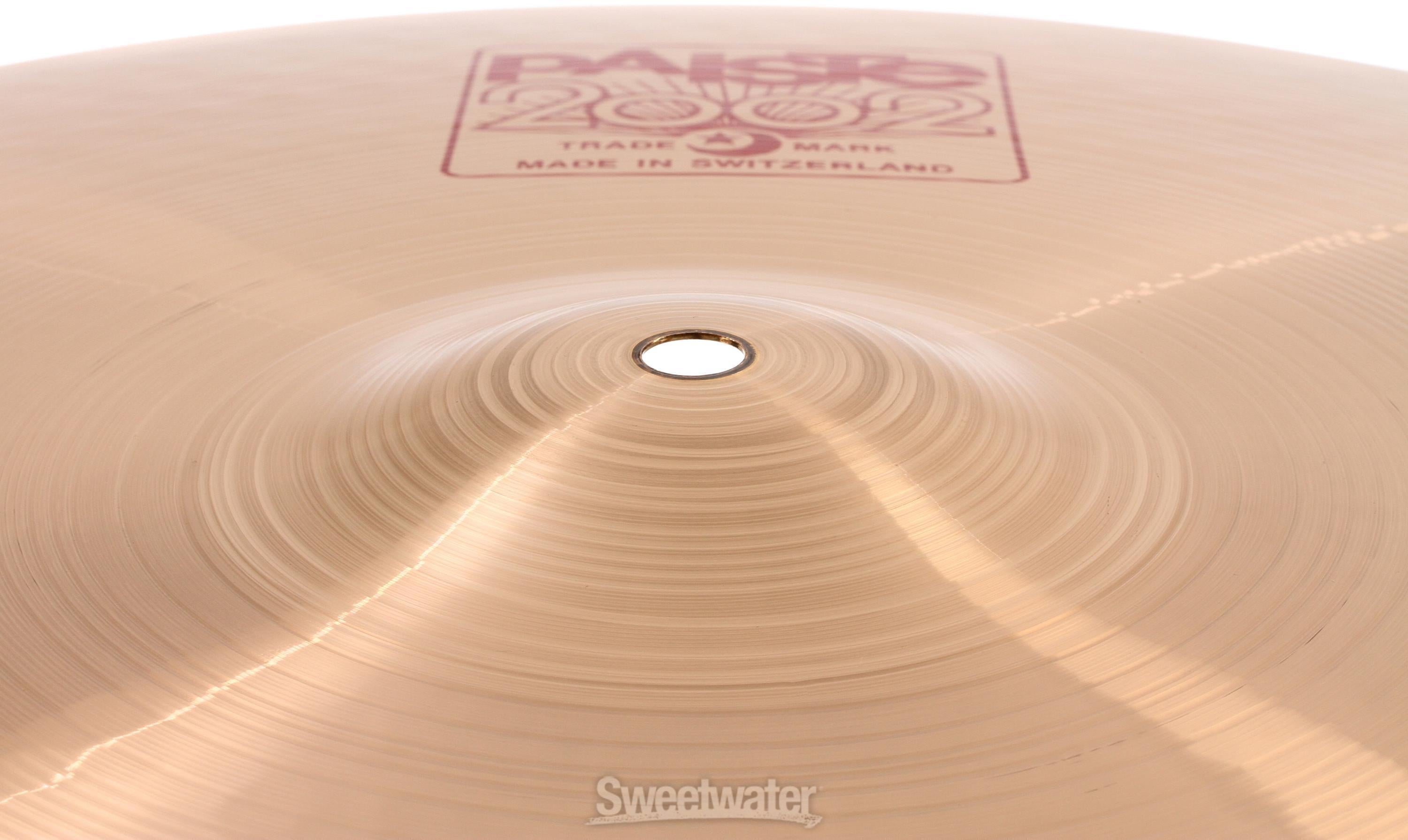 Paiste 18 inch 2002 Thin Crash Cymbal | Sweetwater