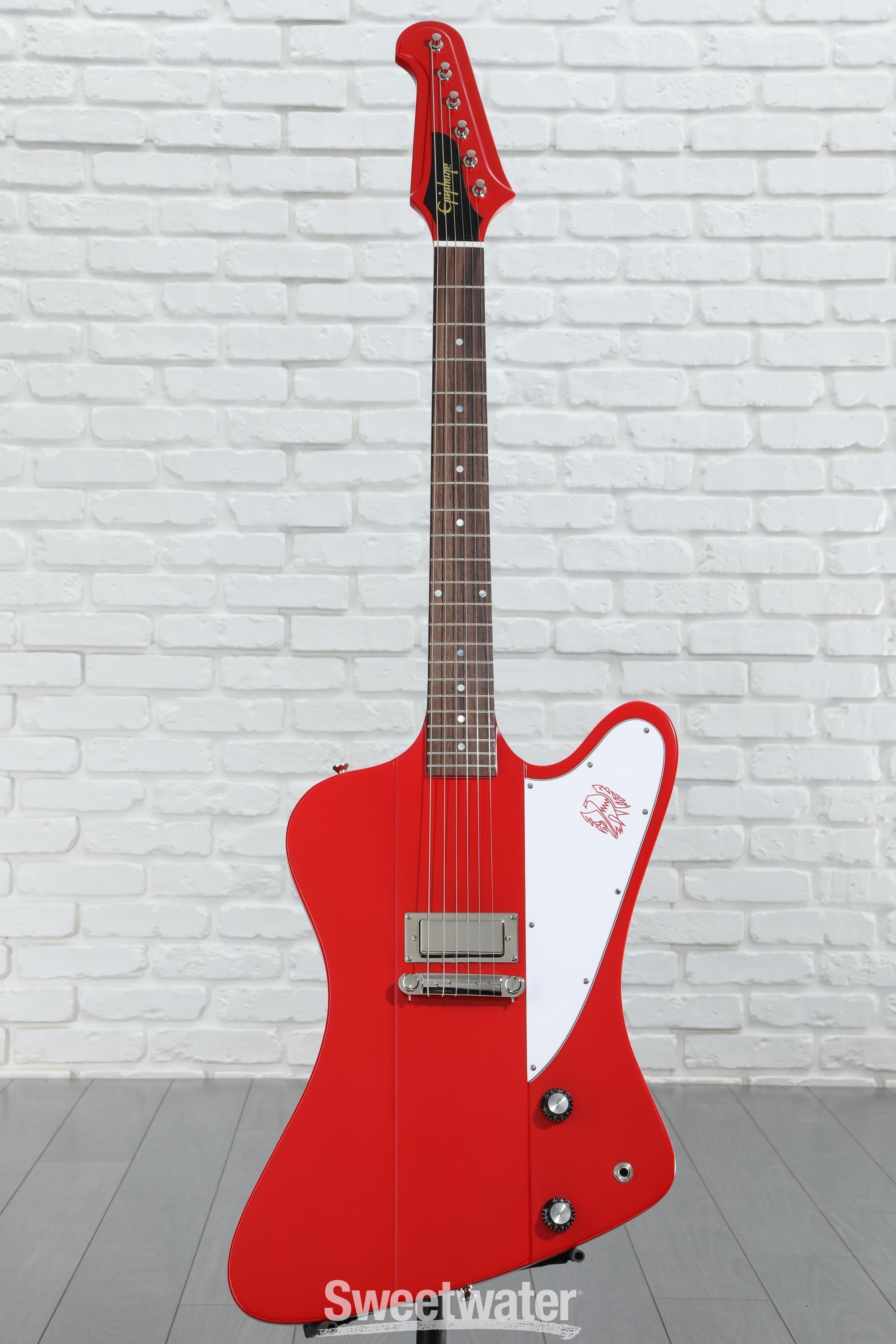 Epiphone 1963 Firebird I Electric Guitar - Cardinal Red | Sweetwater