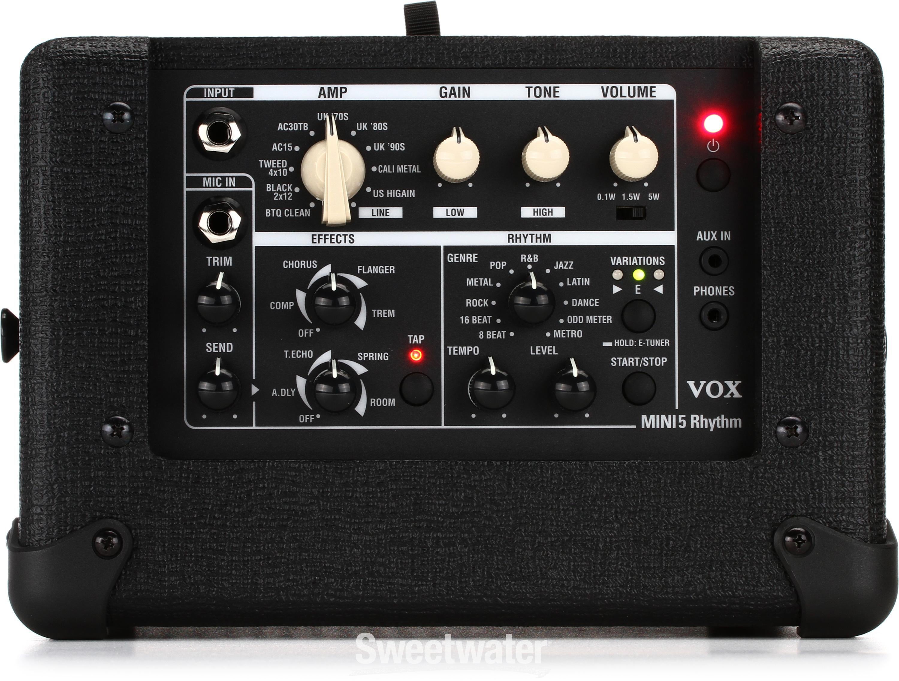 Vox Mini5 Rhythm 5-watt 1x6.5