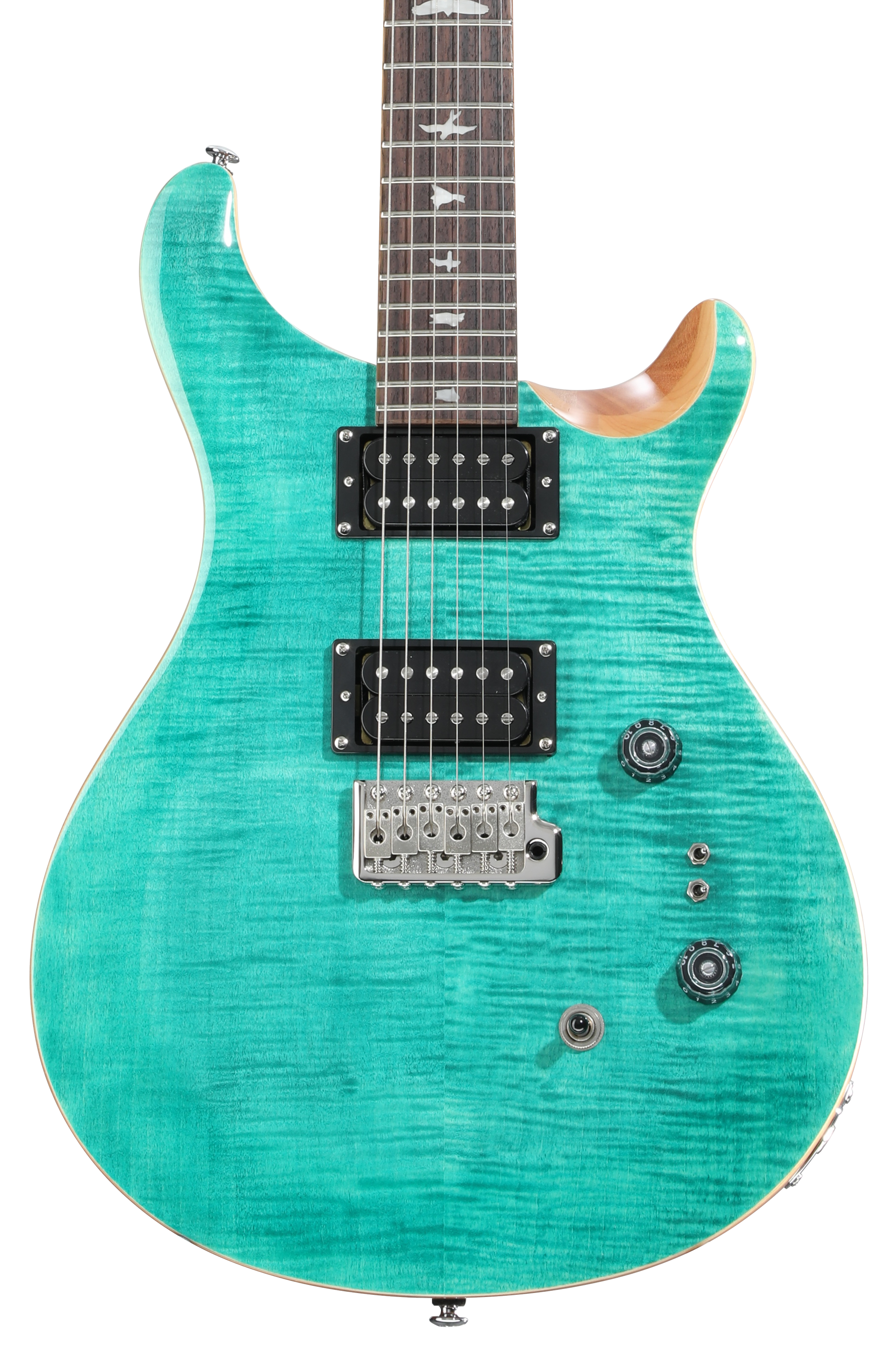 PRS SE custom 24-08 turquoise 純正ケース付き PRS SE Custom 24-08 Electric Guitar - Turquoise | Sweetwater
