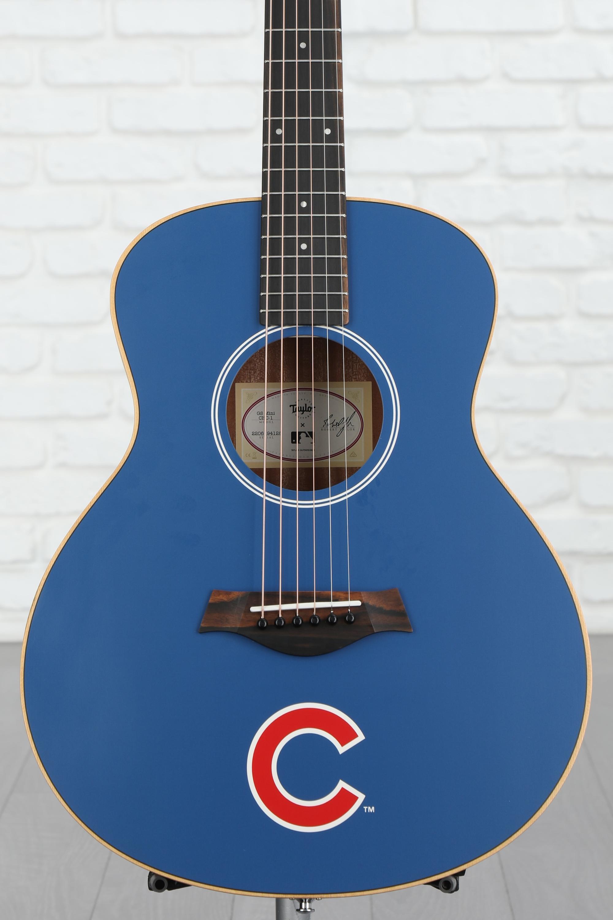 Taylor x MLB™ GS Mini Acoustic Guitar - Chicago Cubs Taylor x MLB™ GS Mini Acoustic Guitar - Chicago Cubs