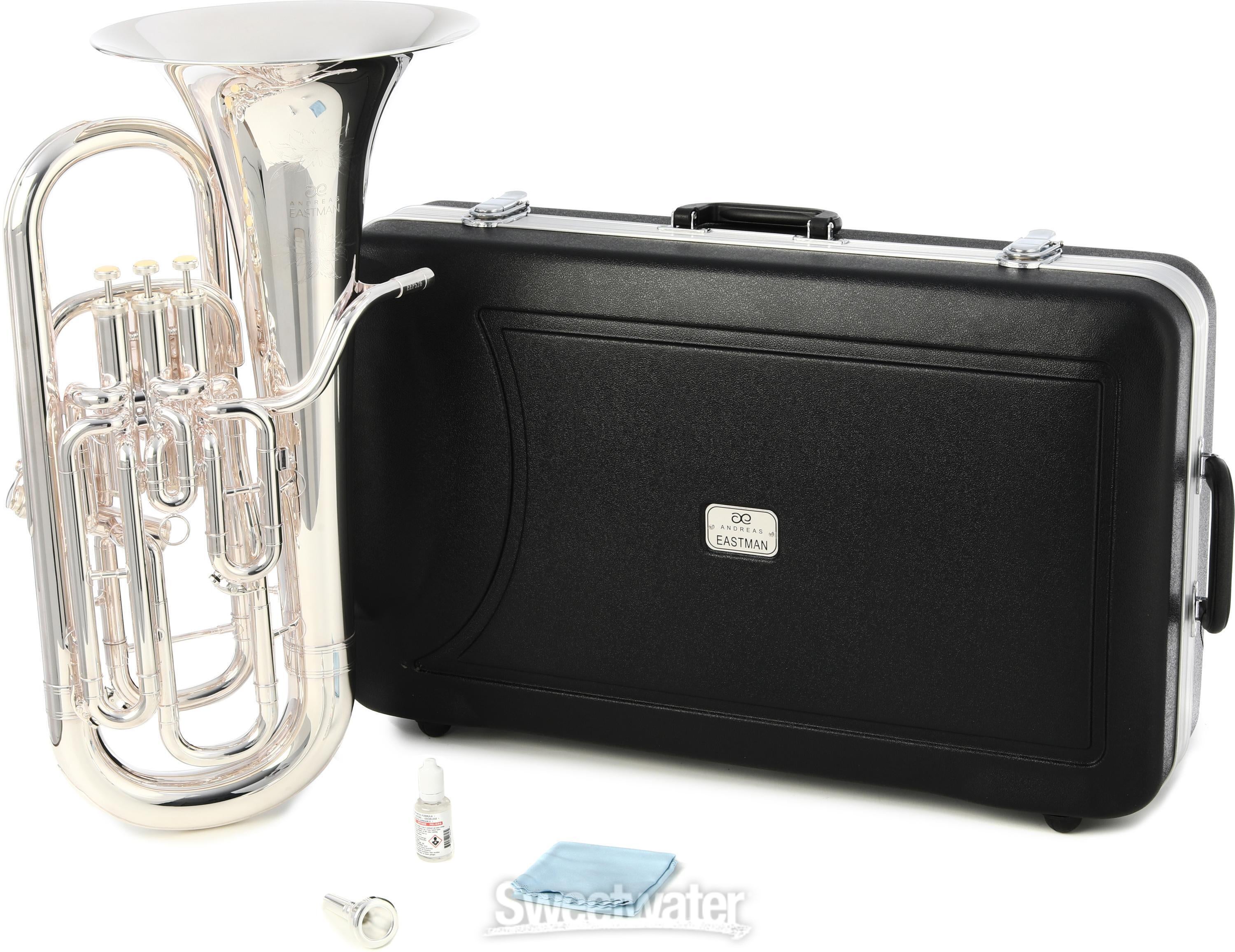 Eastman EEP526S Professional Euphonium - Silver-plated | Sweetwater