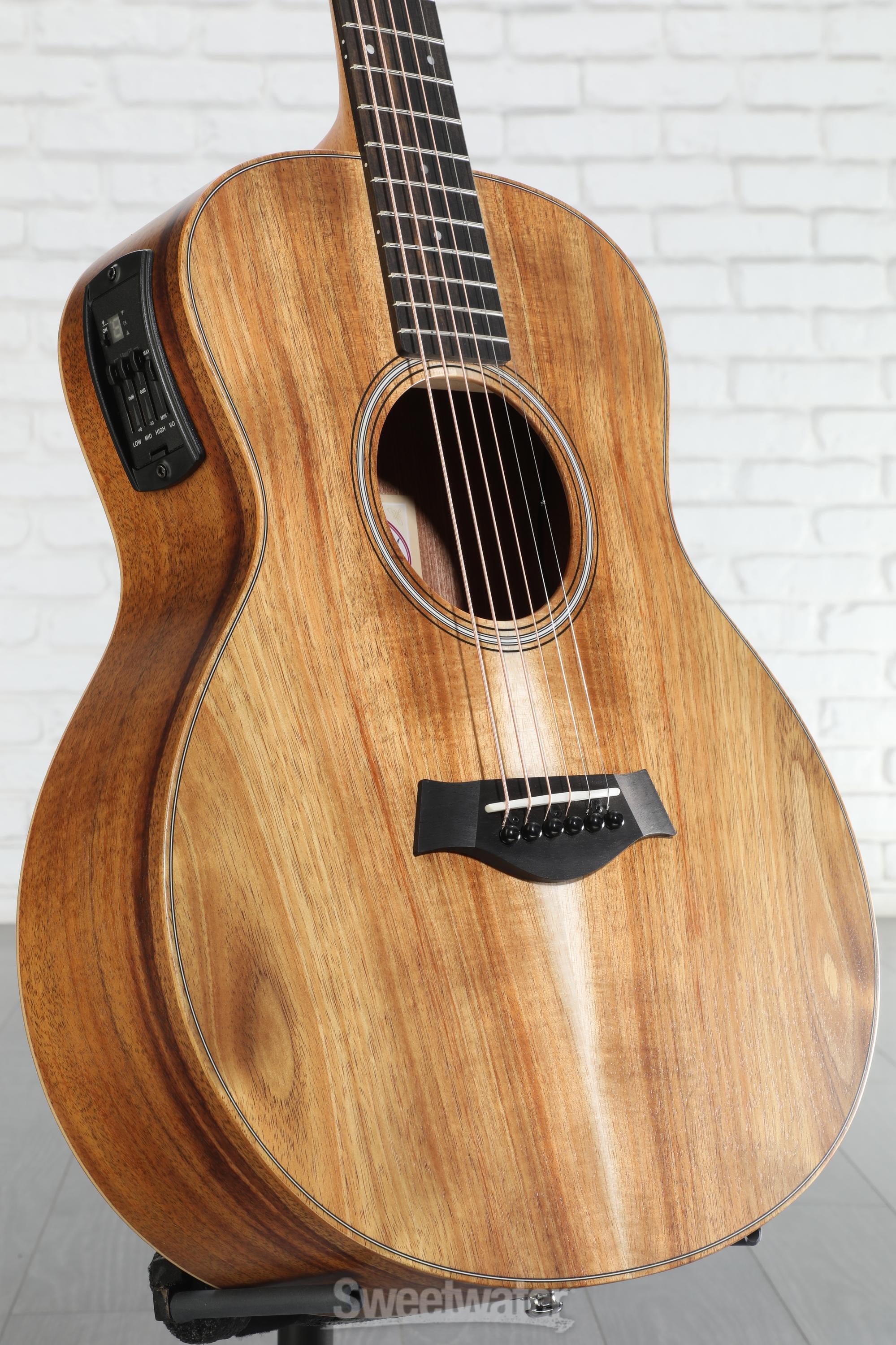 Taylor GS Mini-e Koa Acoustic-electric Guitar - Natural | Sweetwater