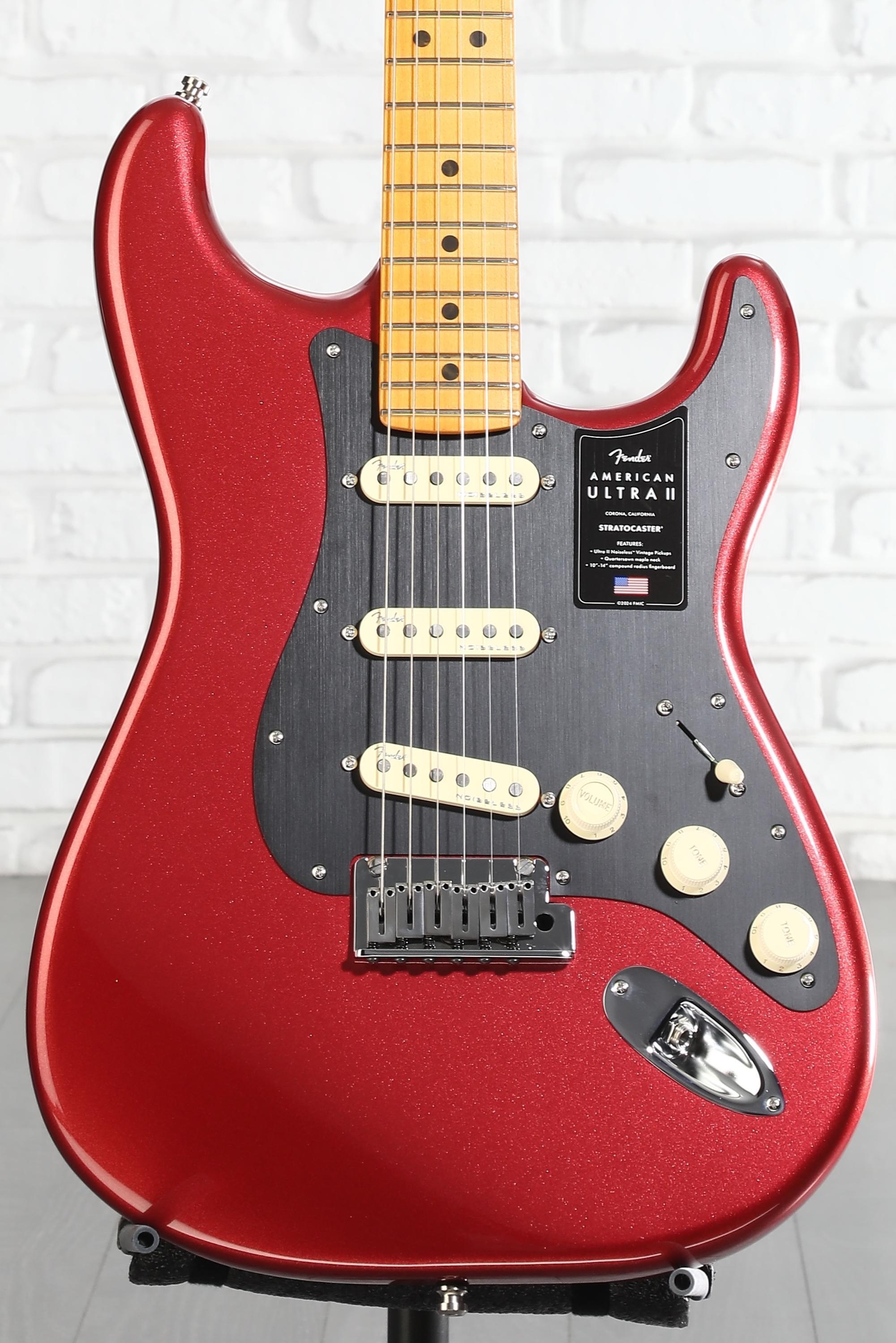 Fender American Ultra II Stratocaster Electric Guitar - Sinister