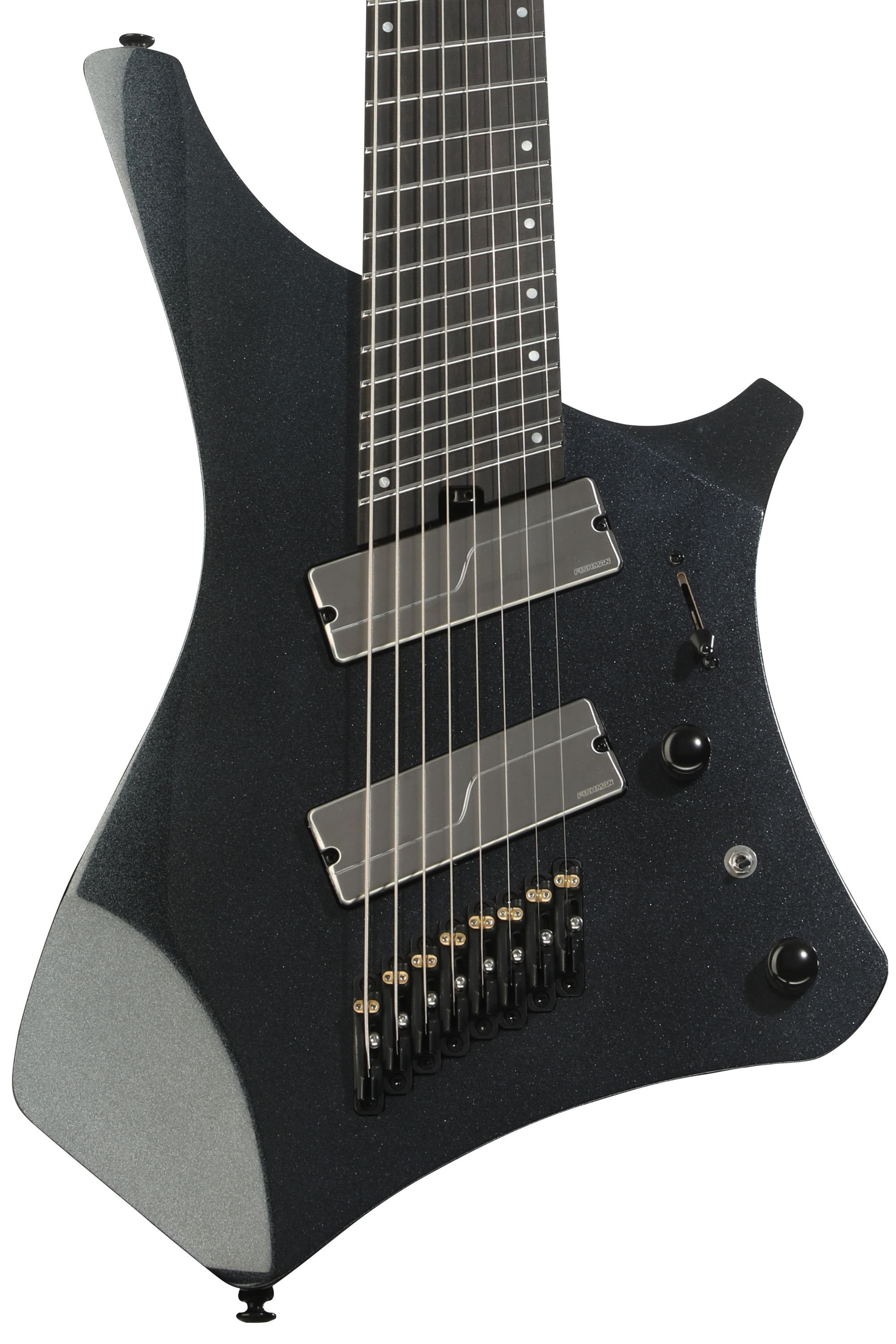 Ibanez Alpha A528 Multi-scale 8-string Electric Guitar - Iron