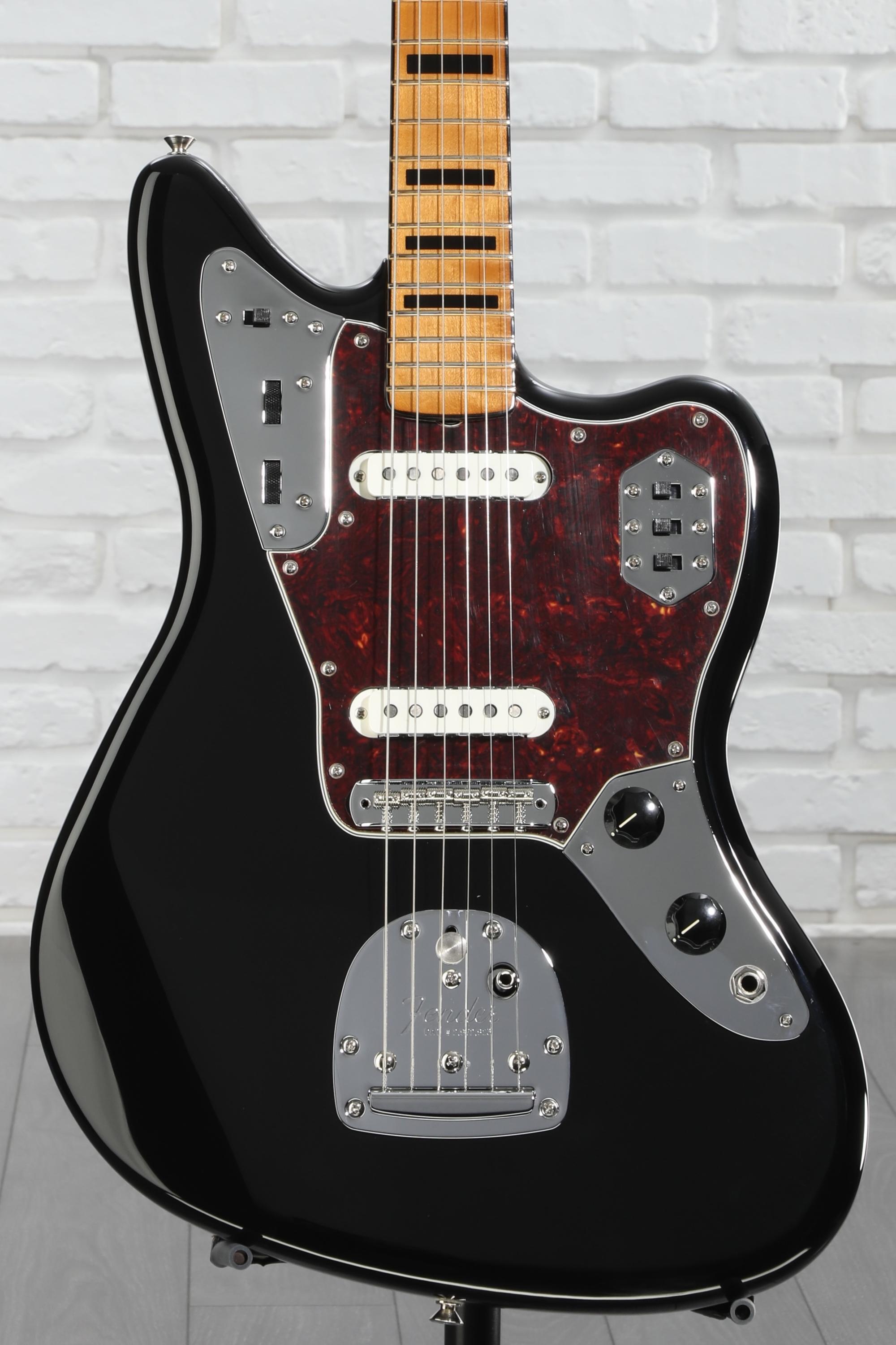 Fender Vintera II '70s Jaguar Electric Guitar - Black