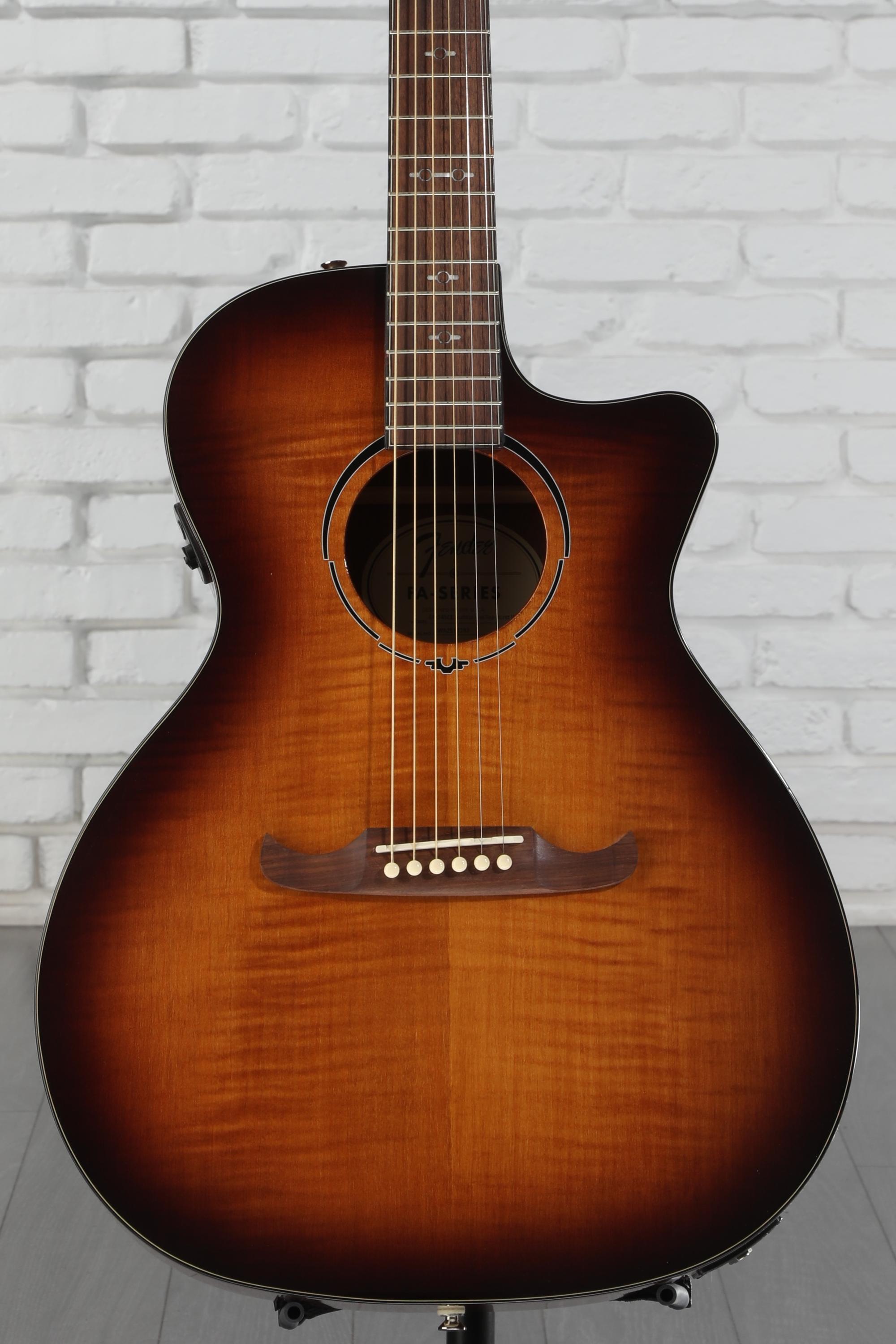 ギター FENDER FA-345CE Auditorium Amazon.com: Fender FA-345CE Flame Maple Top Auditorium