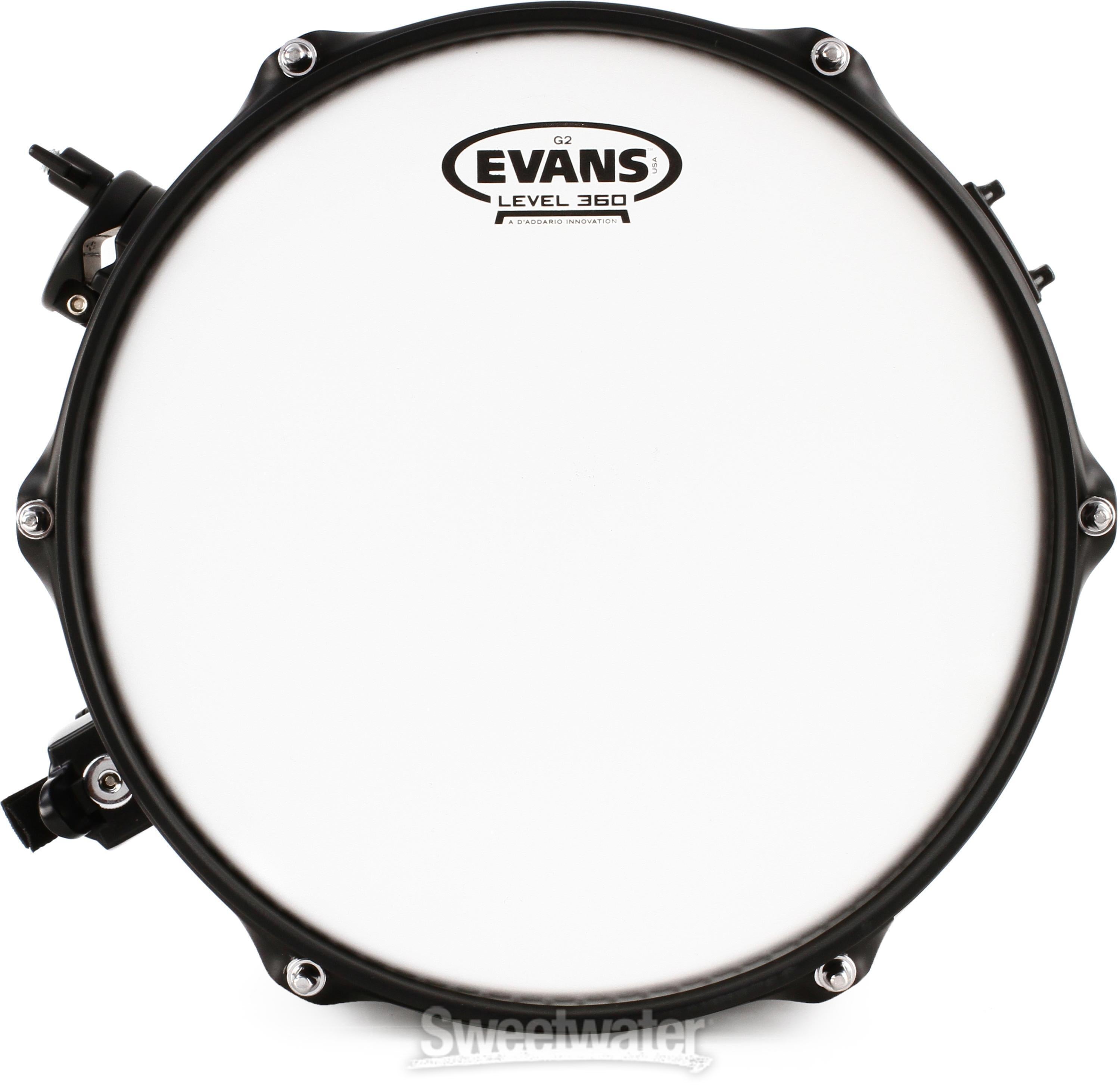 Snare Custom 6インチ SJC Custom Drums Alpha Aluminum Snare Drum - 6.5 x 14 inch
