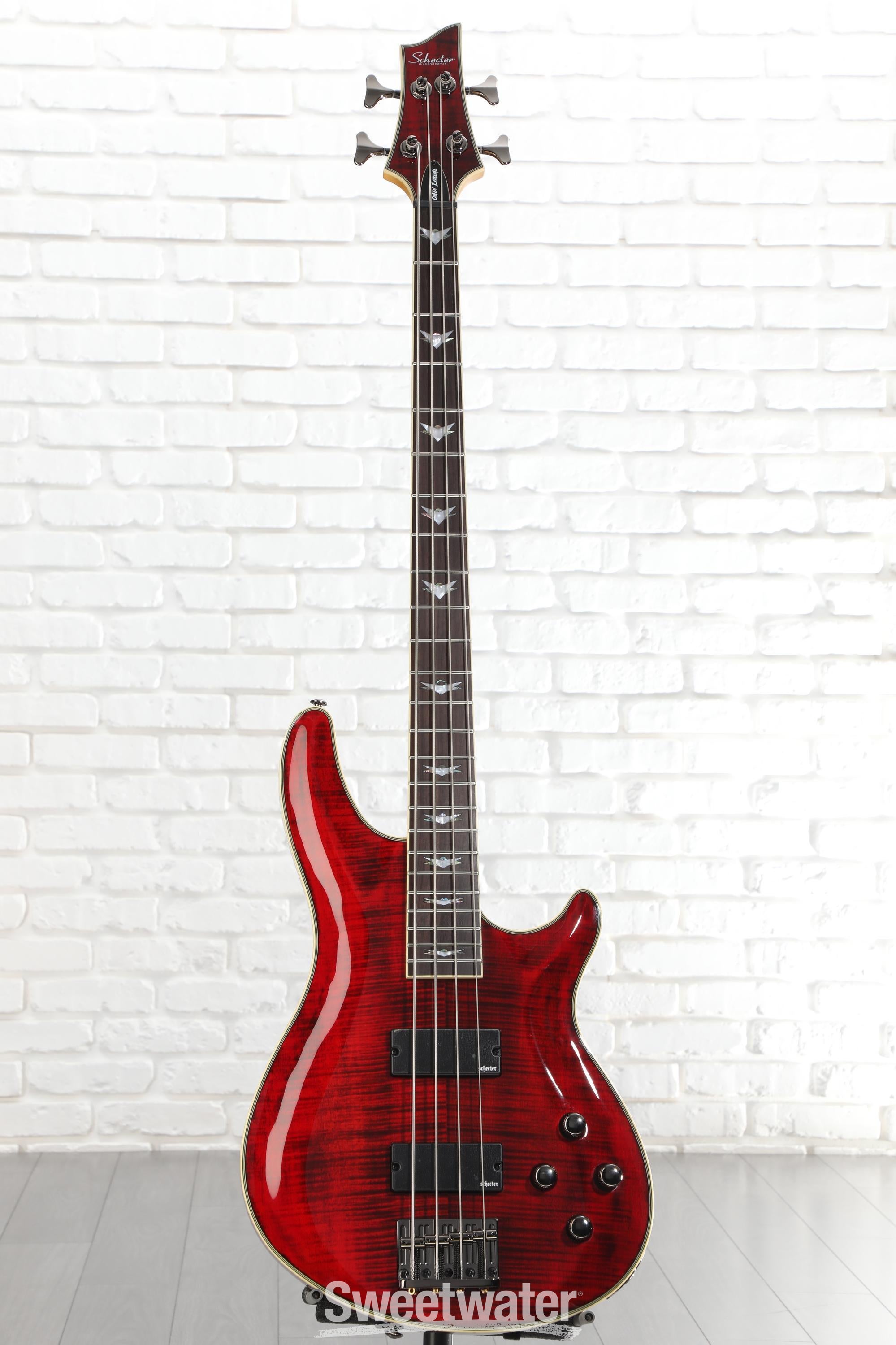 Schecter Omen Extreme-4 Bass Guitar - Black Cherry Reviews