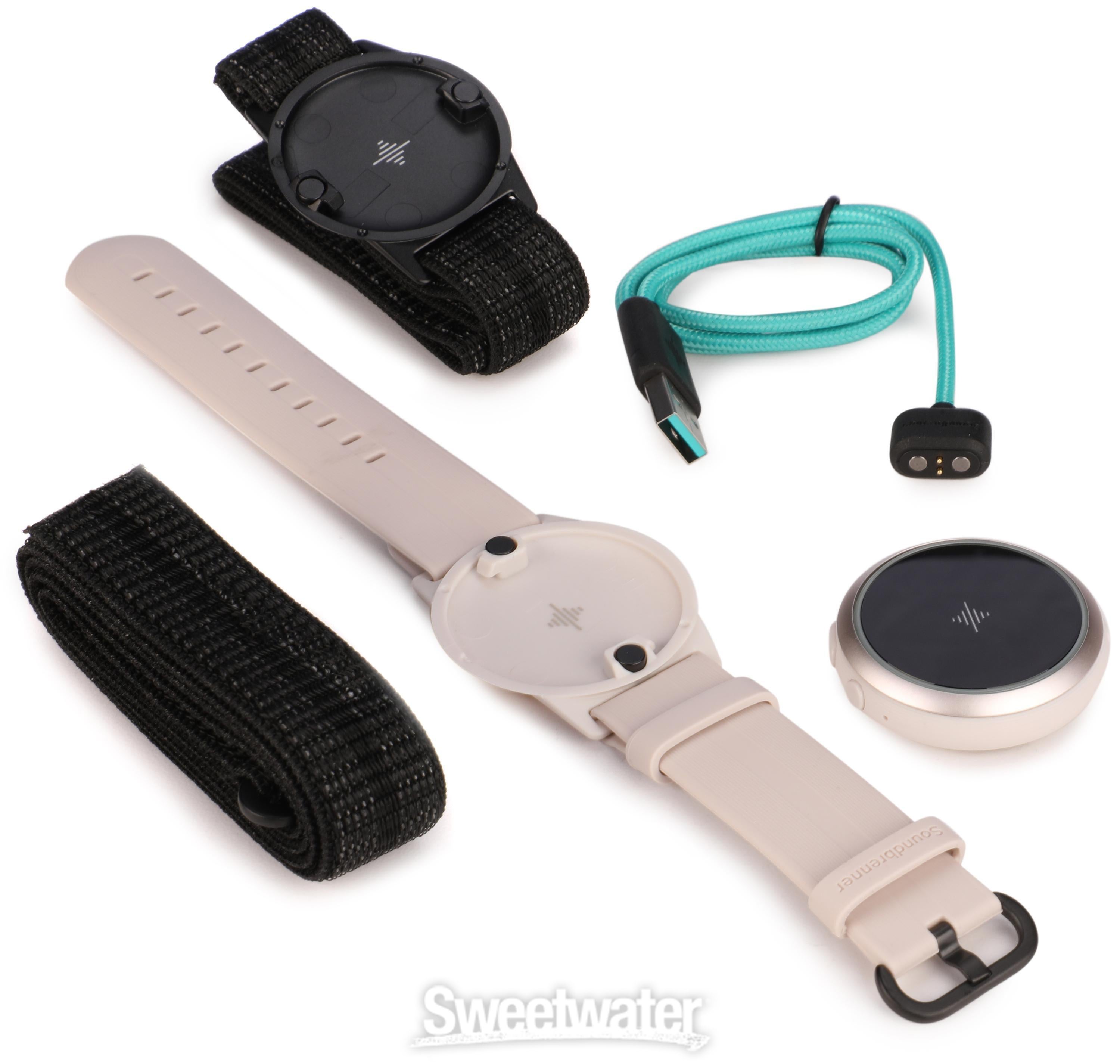 Soundbrenner Core 2 Musician's Smartwatch - Ivory White
