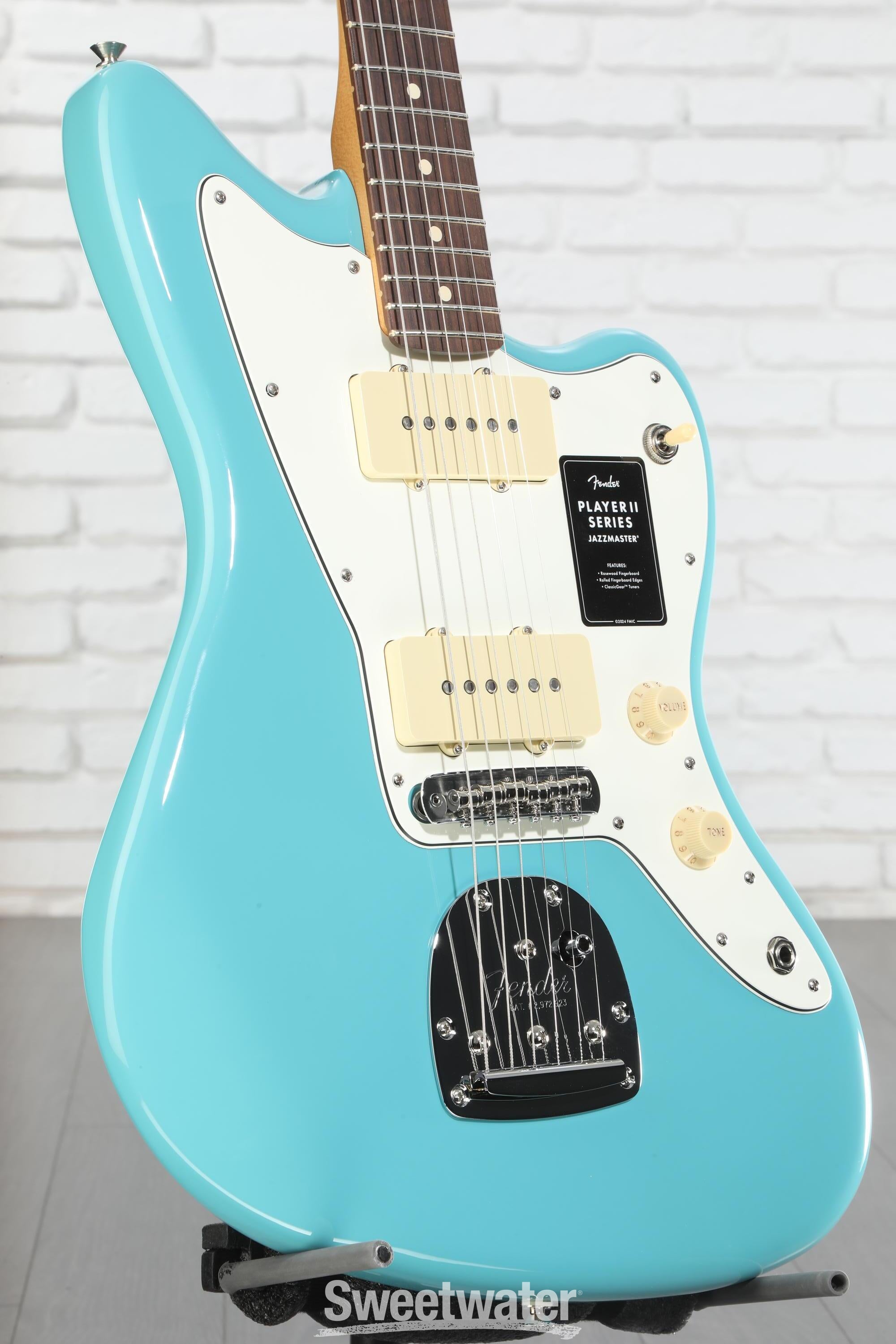 Fender Player II Jazzmaster Electric Guitar - Aquatone Blue
