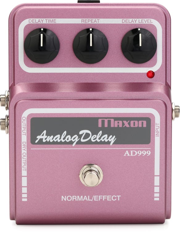 Maxon AD999 Analog Delay Pedal | Sweetwater 