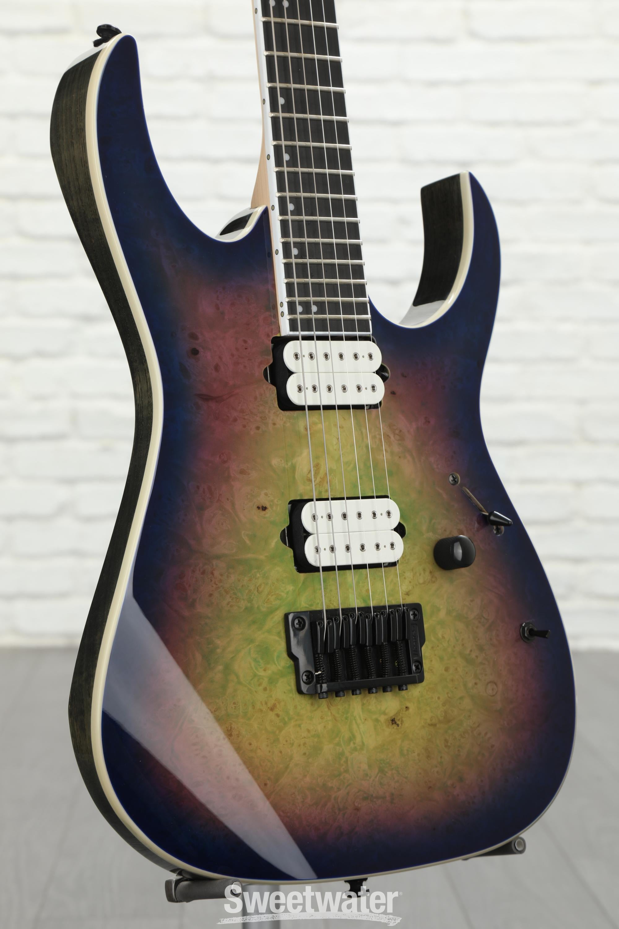 Ibanez Iron Label RGIX6FDLB - Northern Lights Burst | Sweetwater