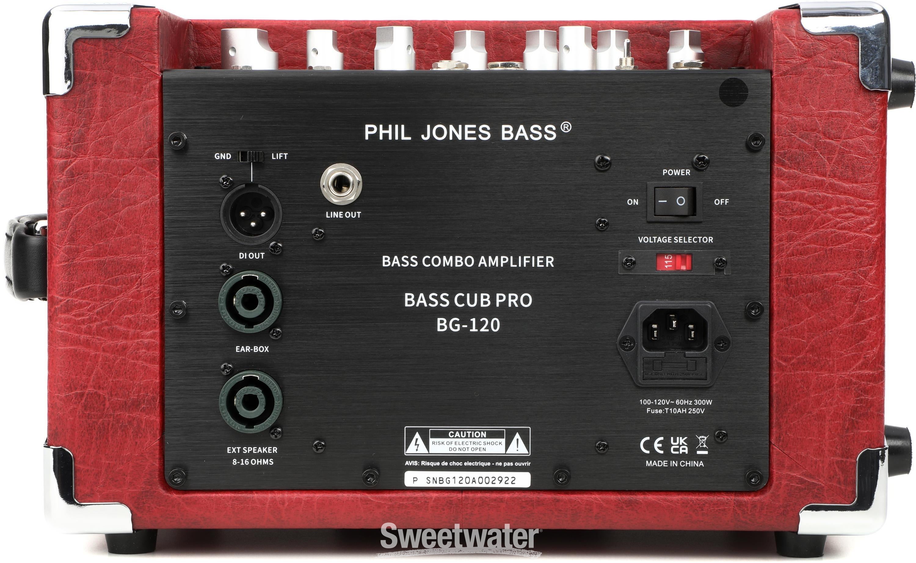 Phil Jones Bass BG-120 Bass Cub Pro 2 x 5-inch 120-watt Bass Combo 