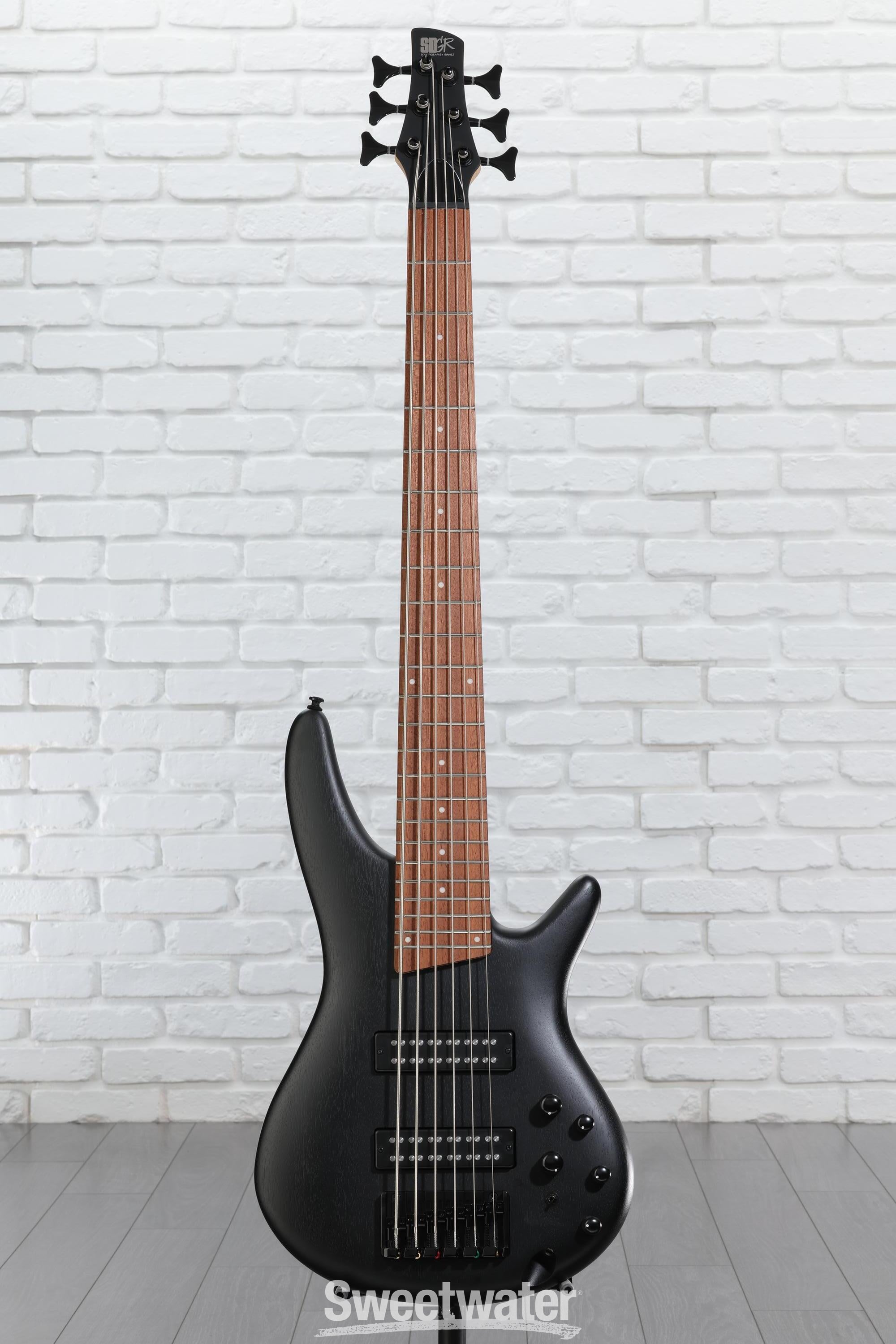 Ibanez Standard SR306EB Bass Guitar - Weathered Black