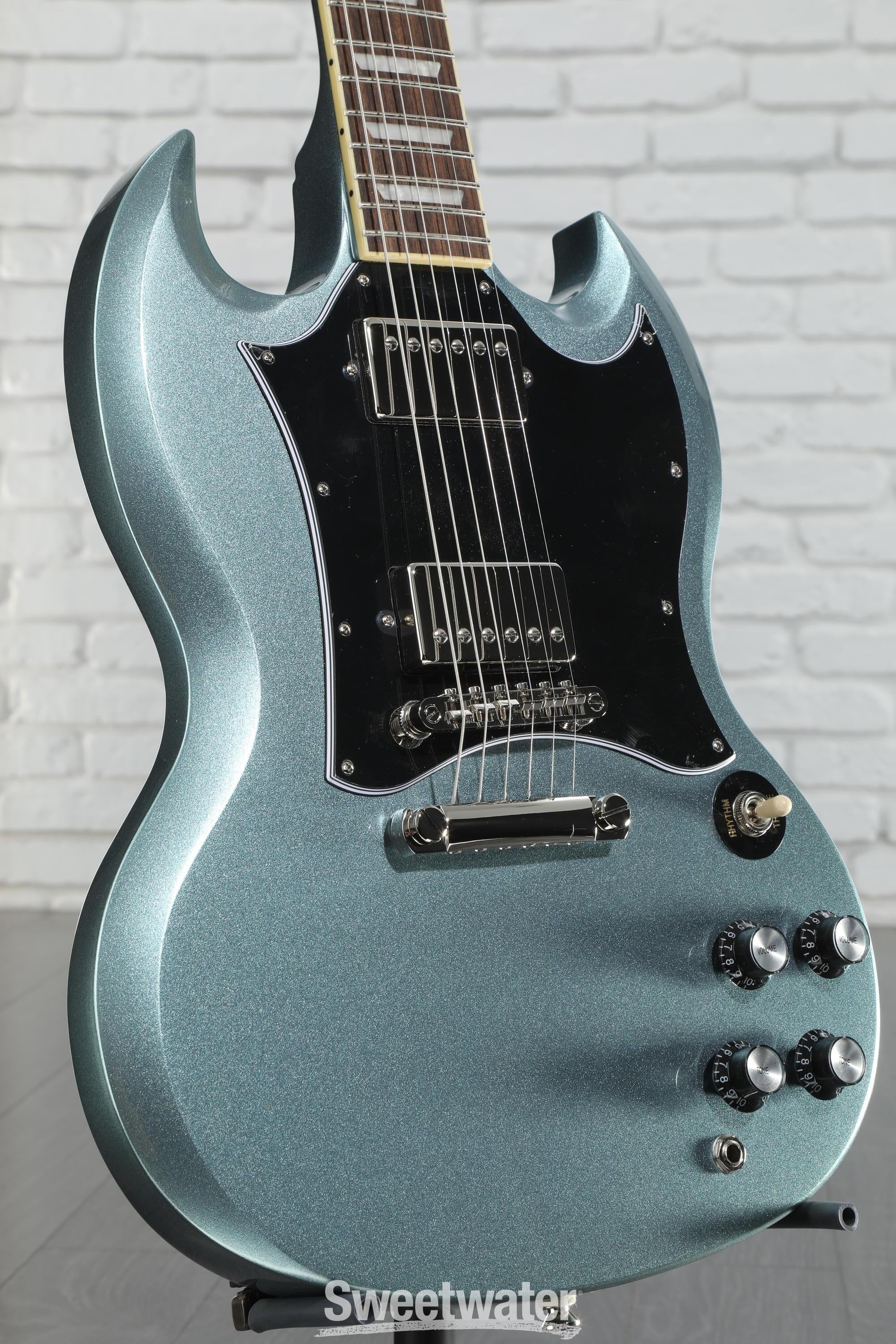 ギター epiphone SG pelham blue Epiphone SG Standard Pelham Blue w/Gig Bag - Fuller's Guitar