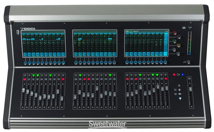 DiGiCo S31 D2 BNC Rack Live Package