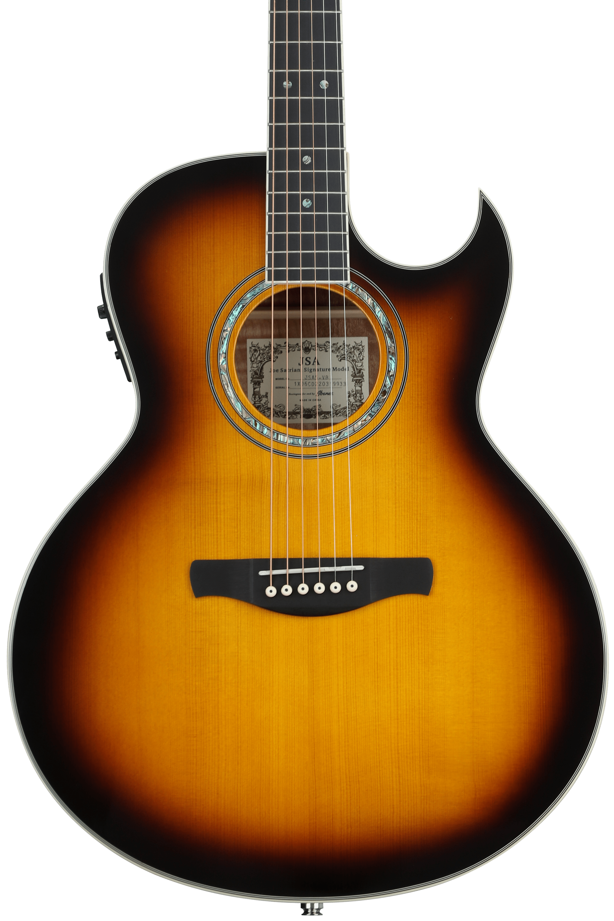Ibanez Joe Satriani Signature JSA5 - Vintage Burst | Sweetwater