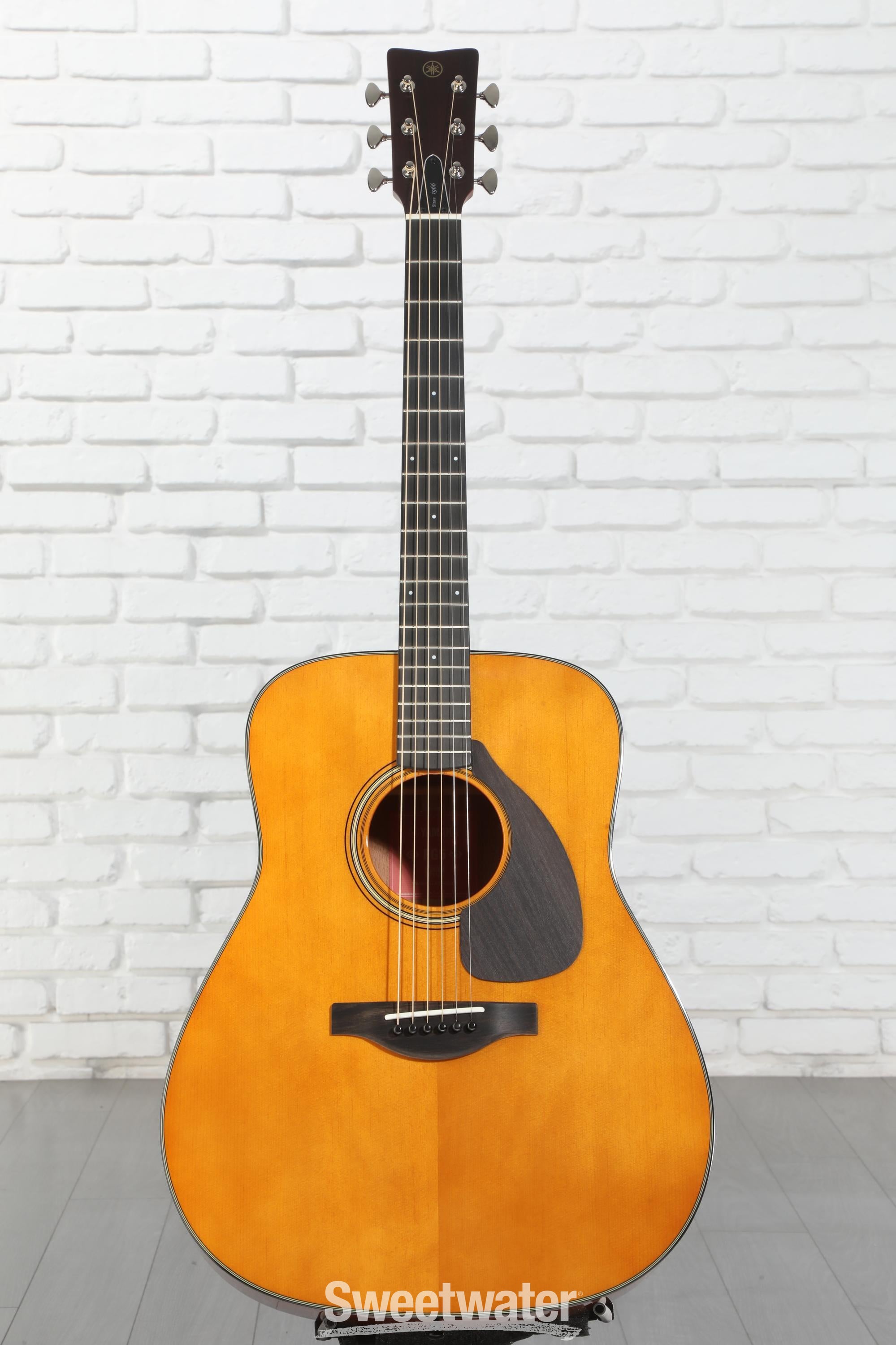 Yamaha FG5 Red Label Acoustic Guitar - Natural Reviews