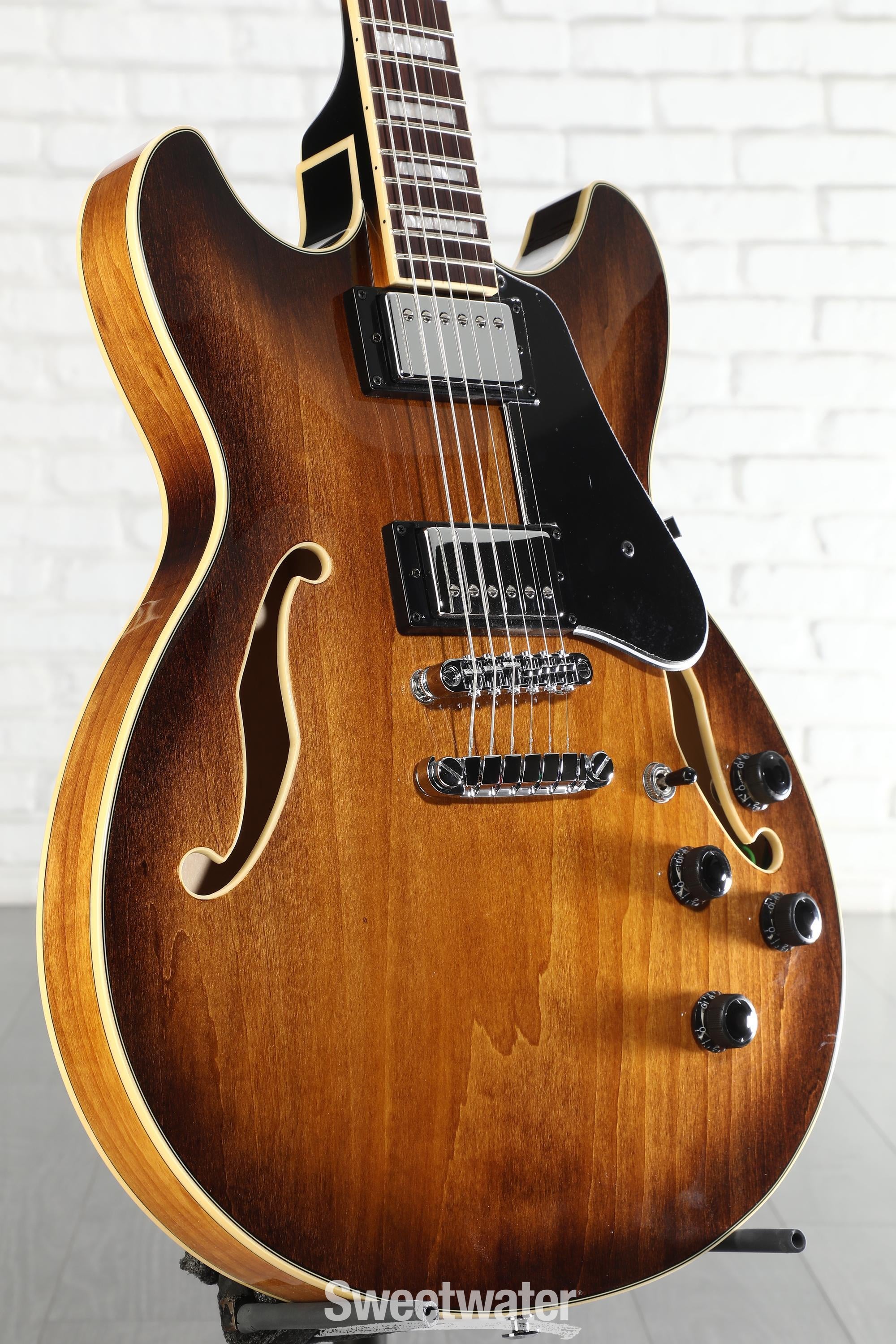 Ibanez Artcore AS73 Electric Guitar - Tobacco Brown | Sweetwater