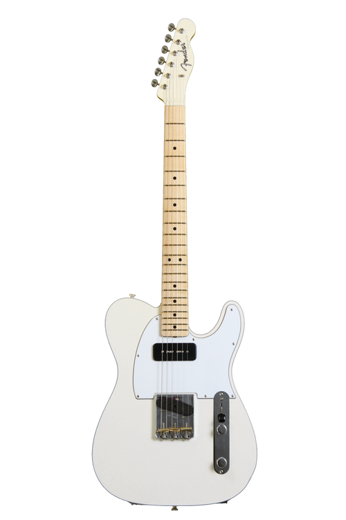 Fender Custom Shop P-90 Top-Bound Telecaster - Matte White