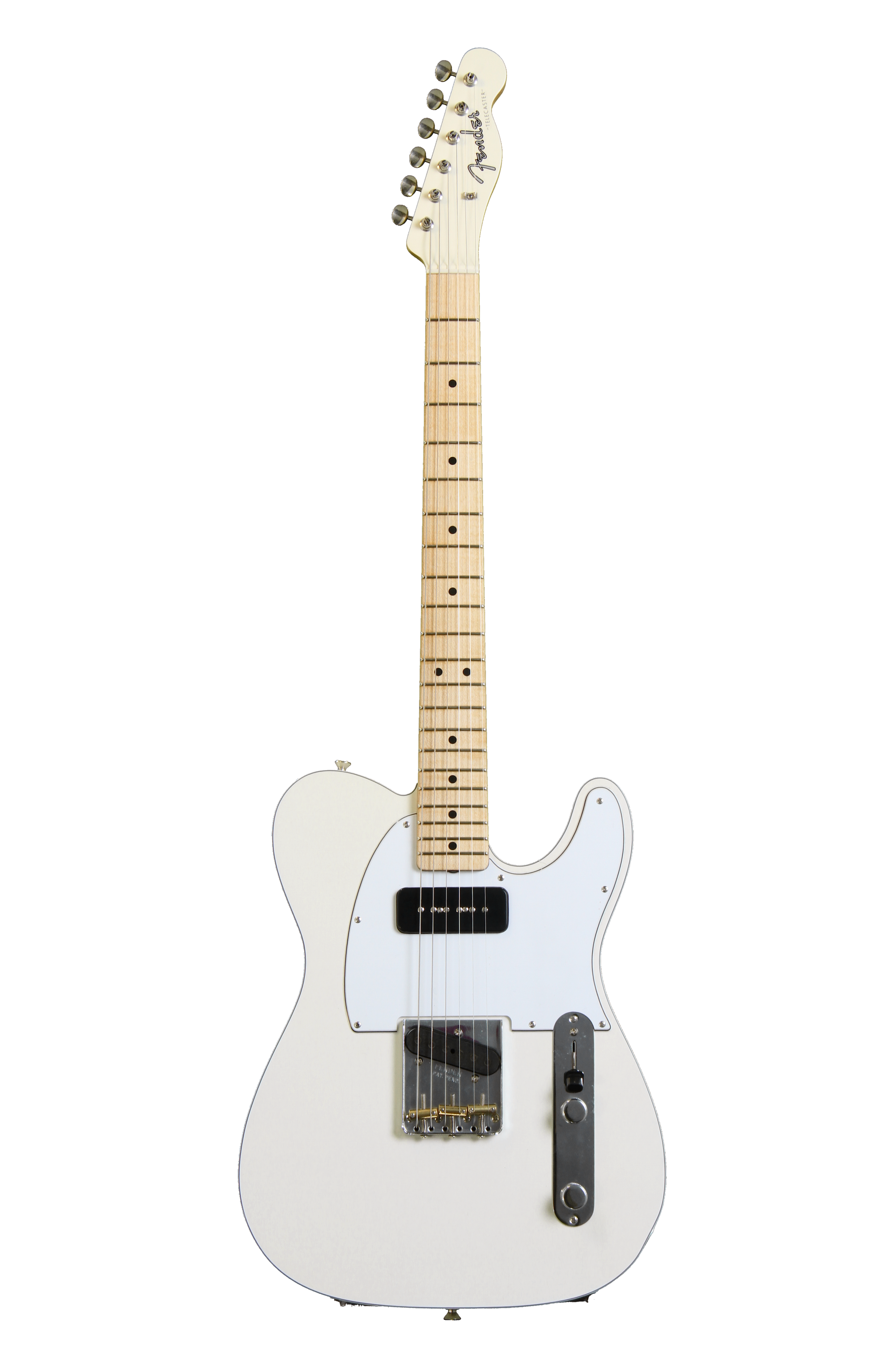 ギター P-PROJECT CUSTOM TELECASTER Fender Custom Shop P-90 Top-Bound Telecaster - Matte White