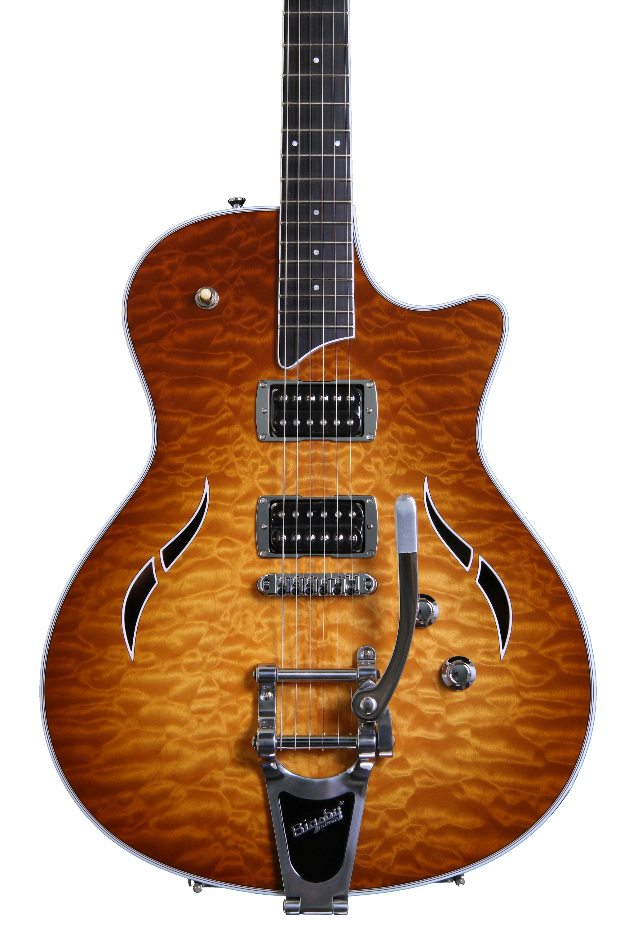 Taylor T3/B Semi-hollowbody Electric Guitar with Bigsby - Honey Sunburst