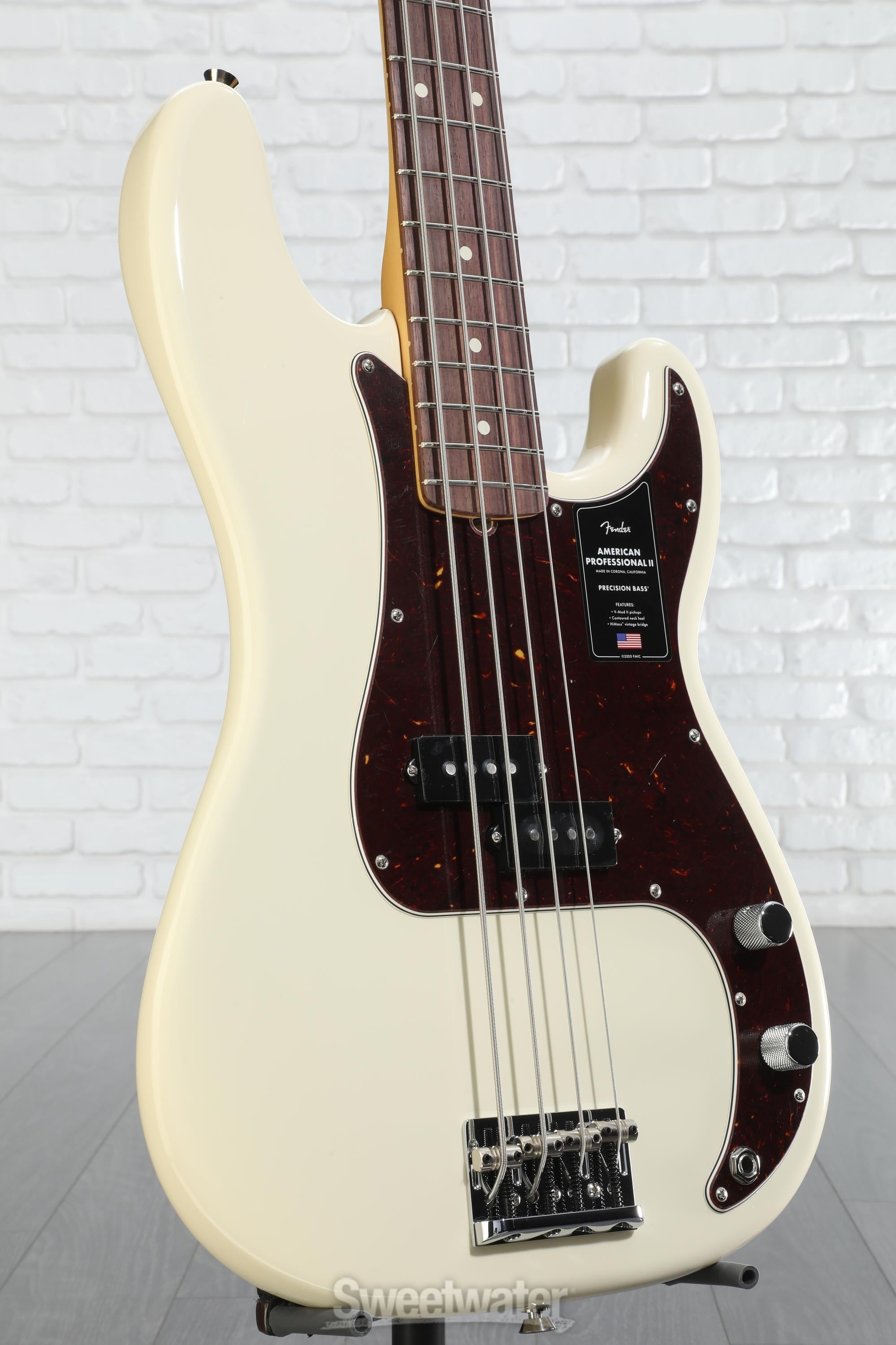 Fender American Professional II Precision Bass - Olympic White