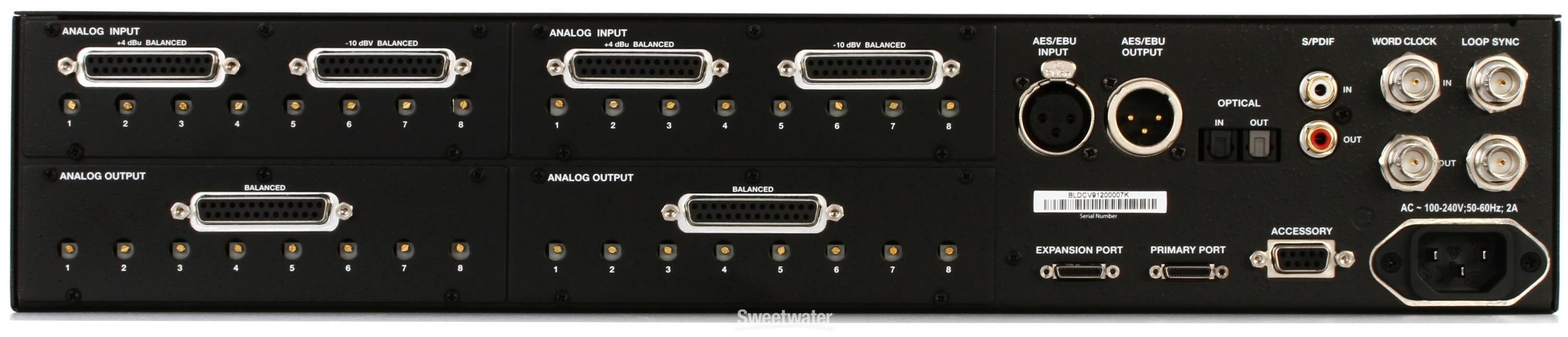 Avid HD I/O 16x16 Analog Audio Interface Reviews | Sweetwater