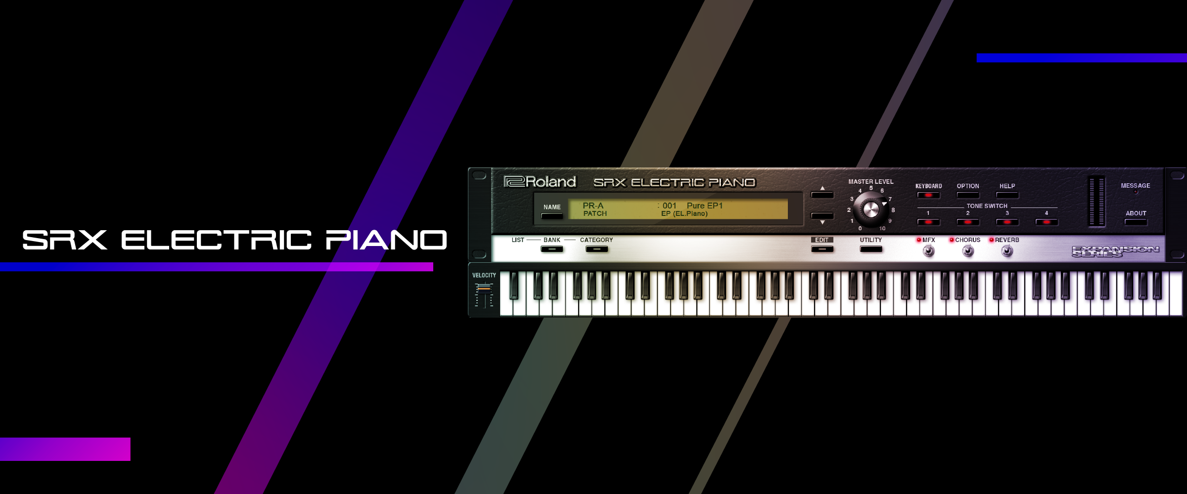 Photo of Roland SRX Electric Piano Synthesizer Software