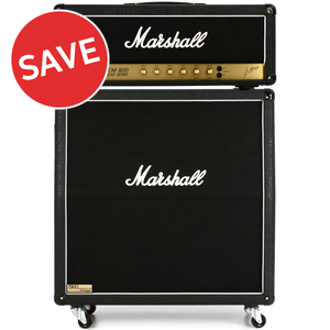 Marshall JCM800 2203X 100-watt Amplifier Head and 1960A 300-watt Marshall JCM800 2203X 100-watt Amplifier Head and 1960A 300-watt