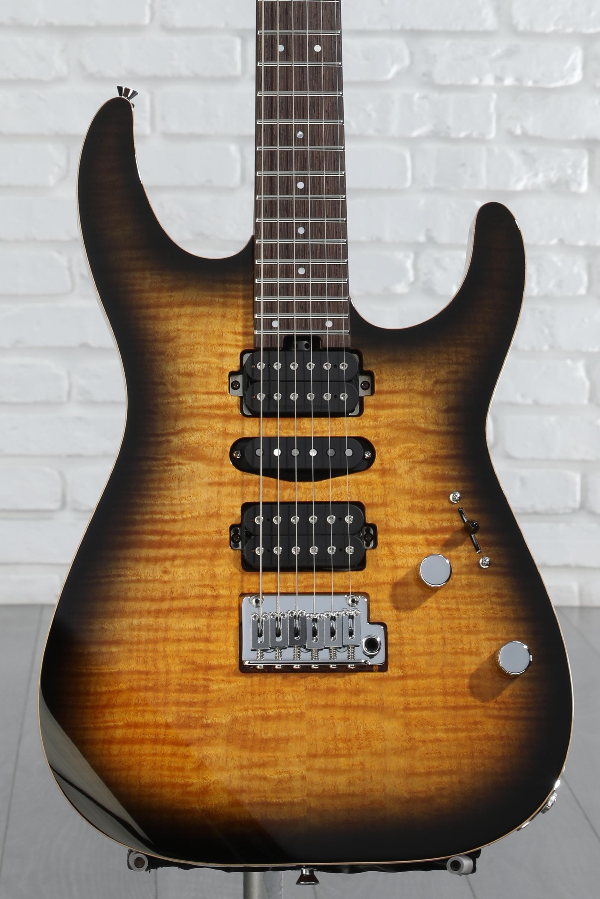 Charvel MJ DK24 HSH 2PT Electric Guitar - Antique Burst