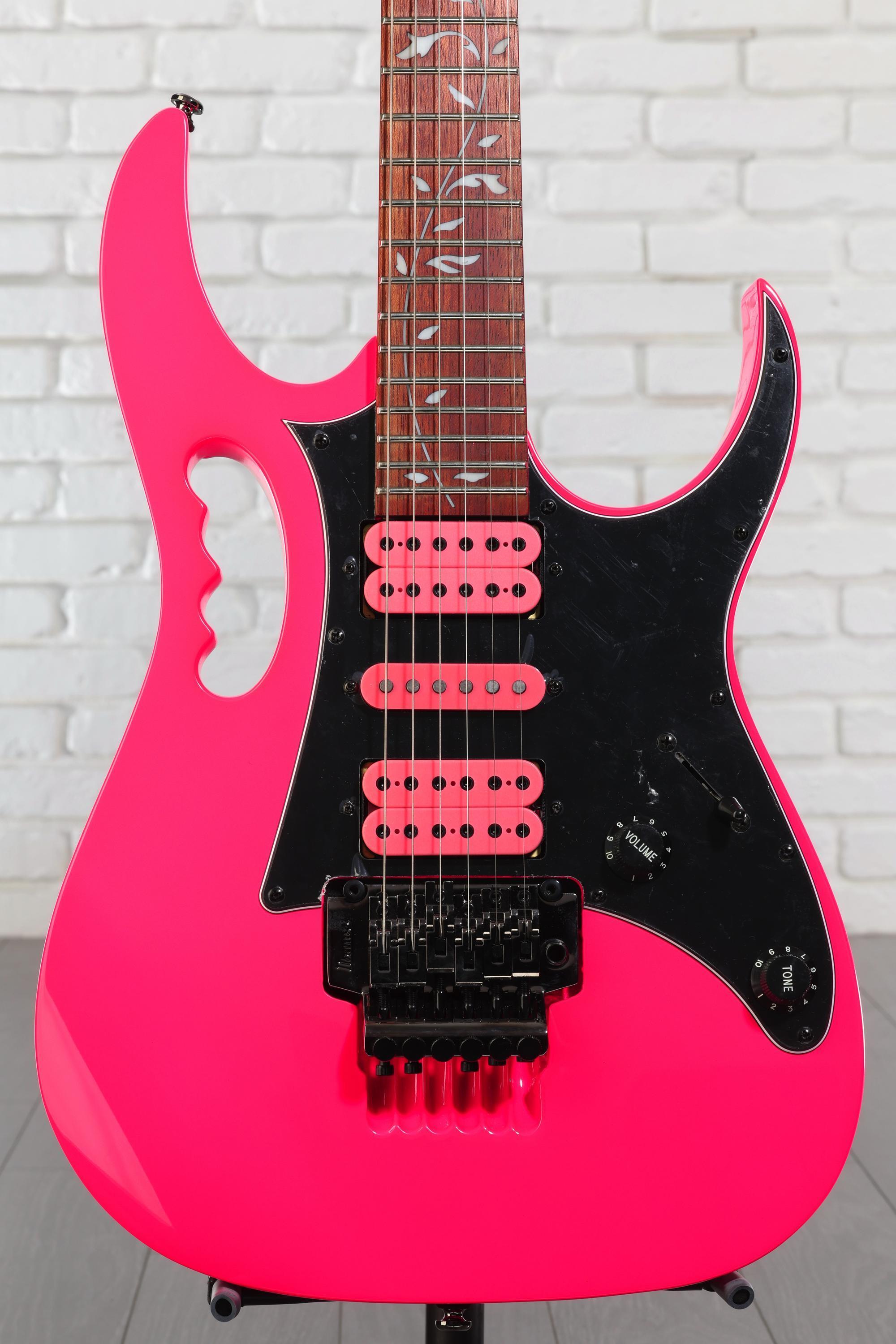 Ibanez Steve Vai Signature JEMJRSP - Pink | Sweetwater