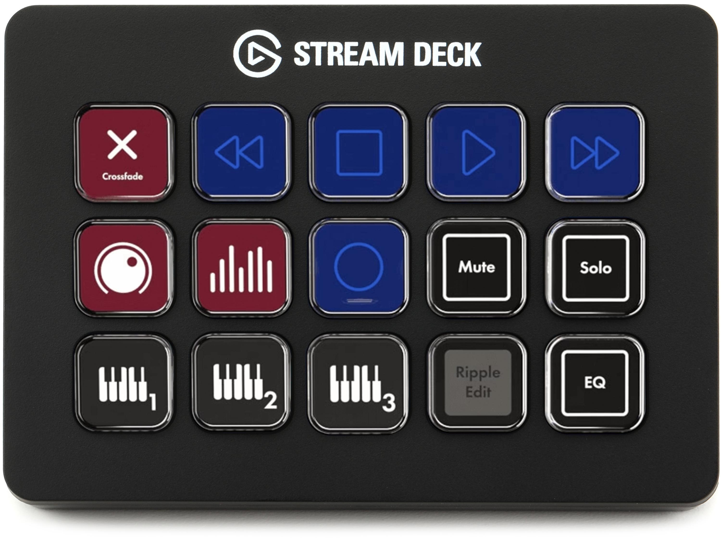 Elgato Stream Deck Mk.2 Customizable Desktop Interface | Sweetwater