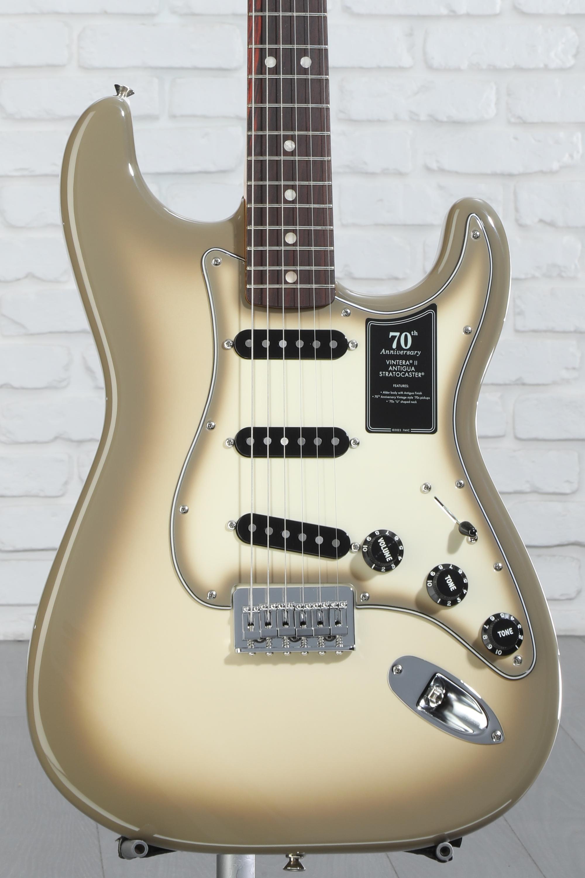 Fender 70th-anniversary Vintera II Antigua Stratocaster