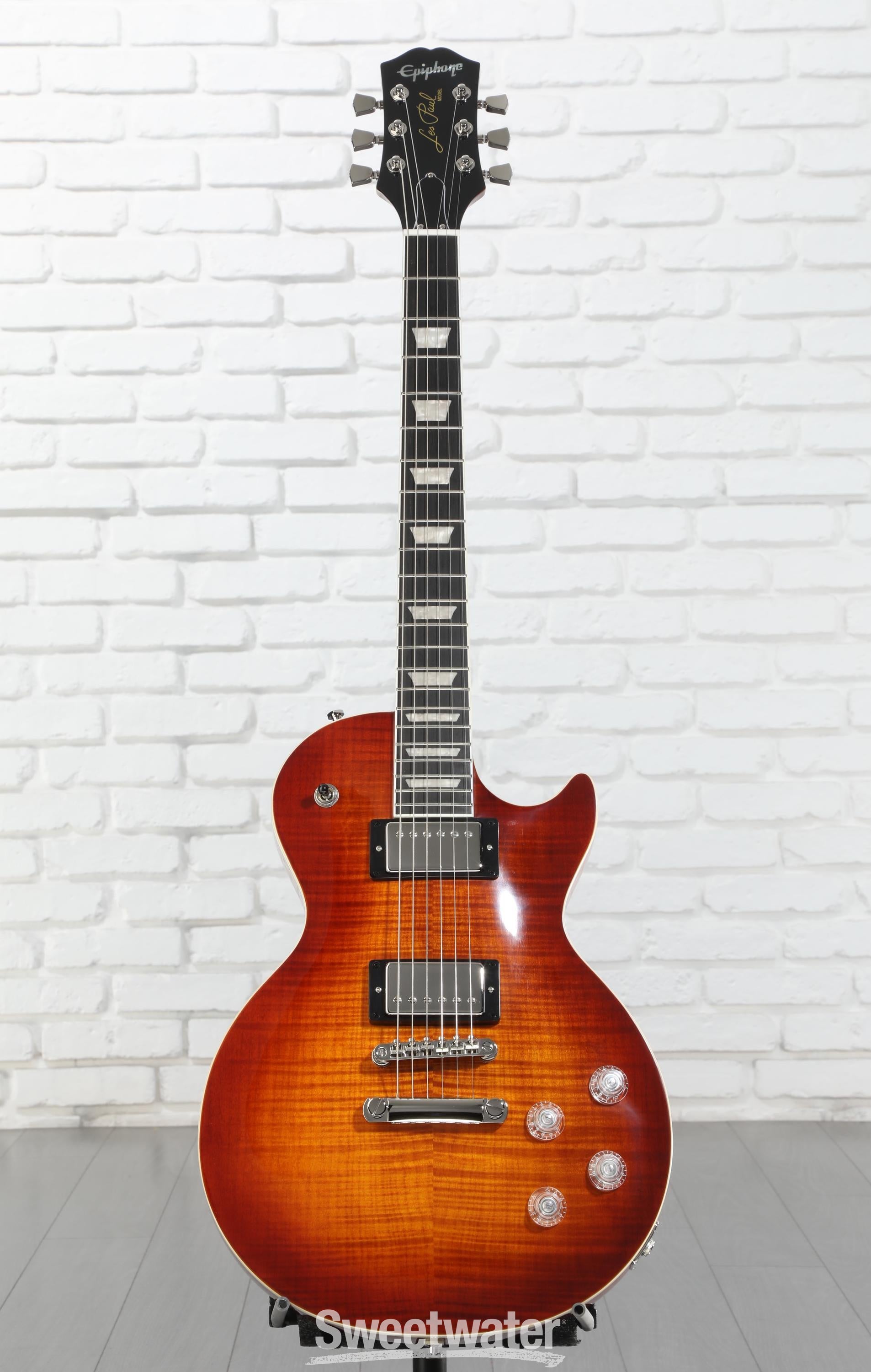 Epiphone Les Paul Modern Figured Electric Guitar - Mojave