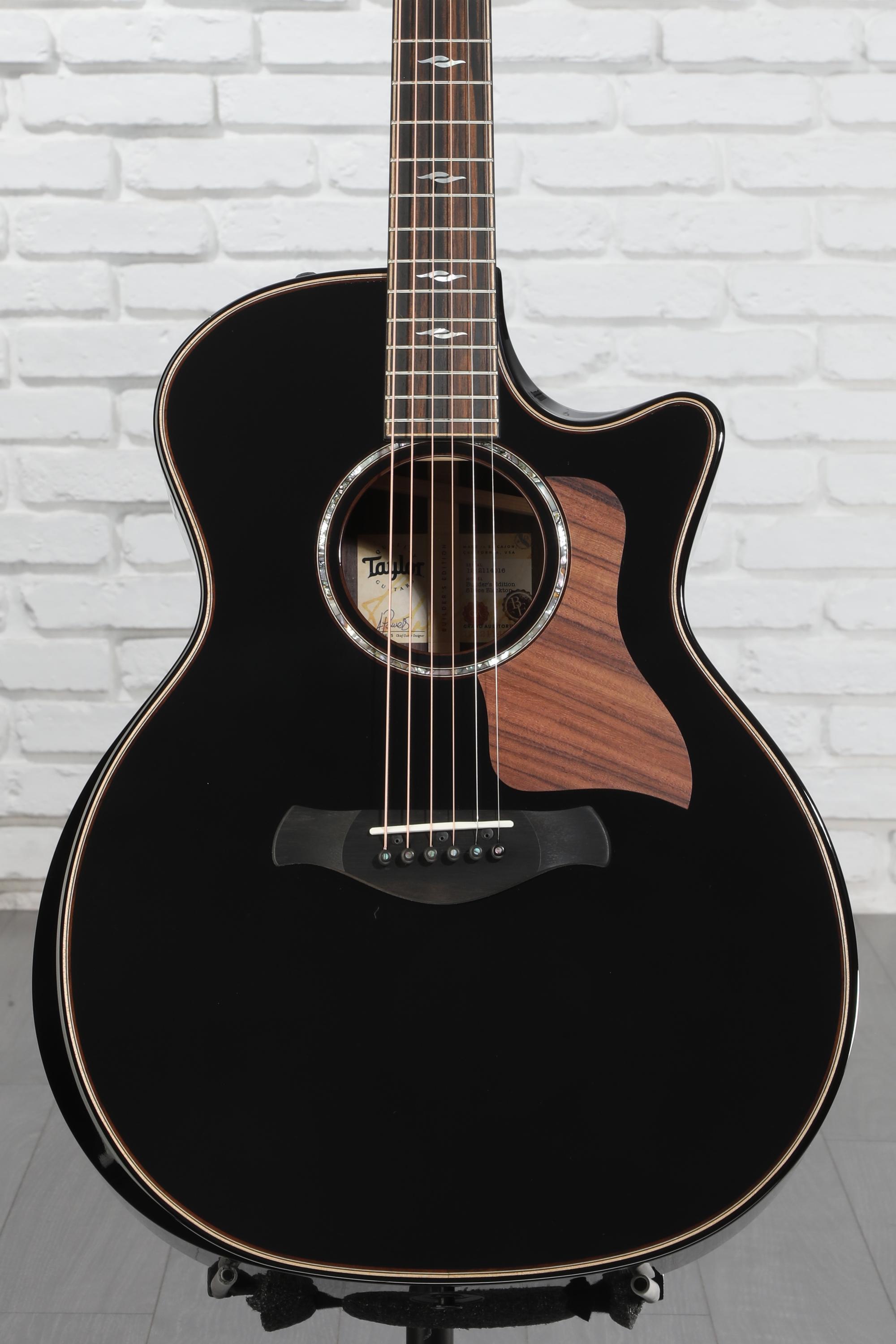 【極美品】　Taylor Builder’s Edition 814ce Taylor Builder's Edition 814ce Acoustic-electric Guitar - Blacktop