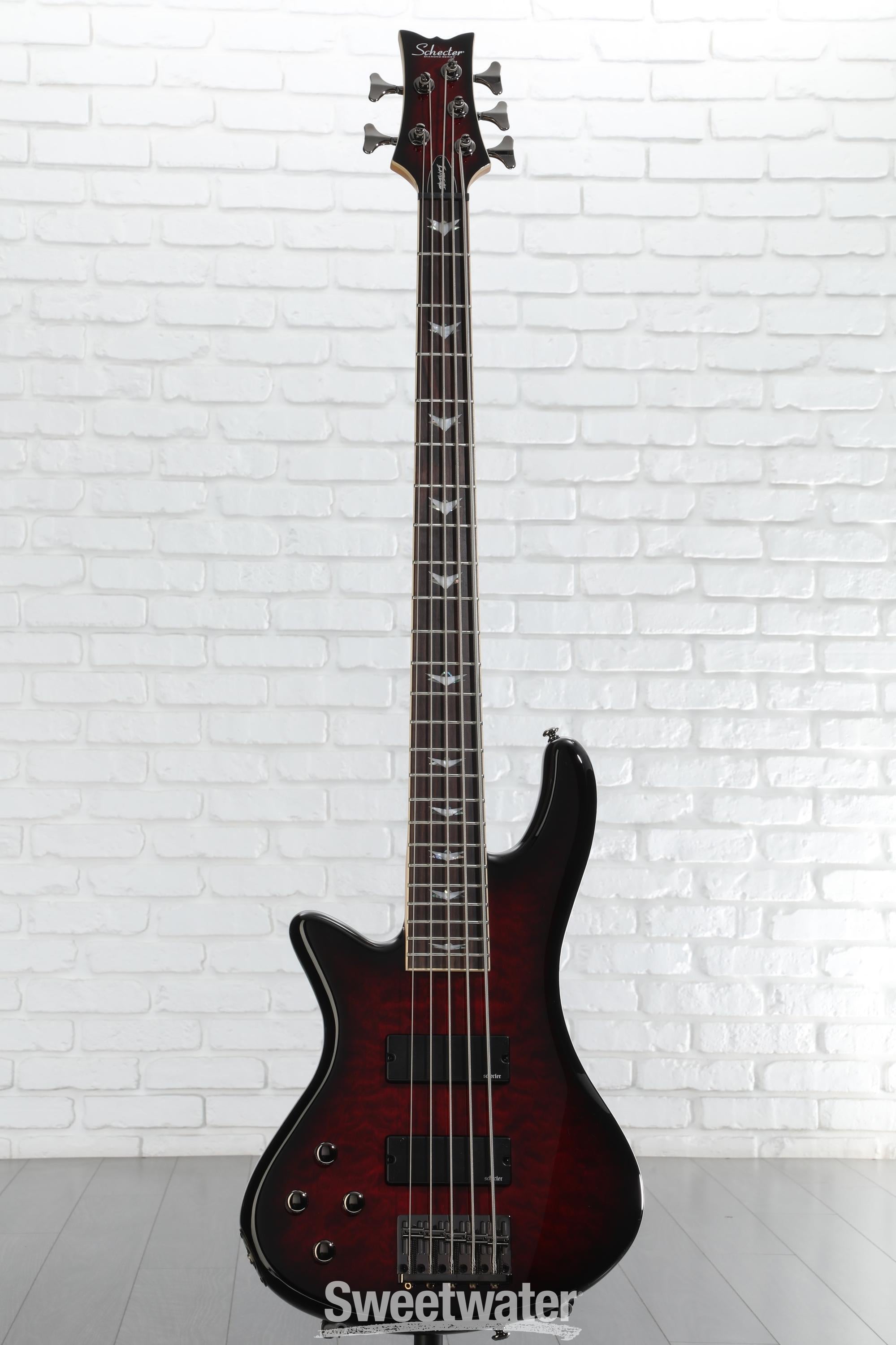 ベース SCHECTER Stiletto Extreme-5 Amazon.com: Schecter Stiletto Extreme 5 Bass Guitar - See
