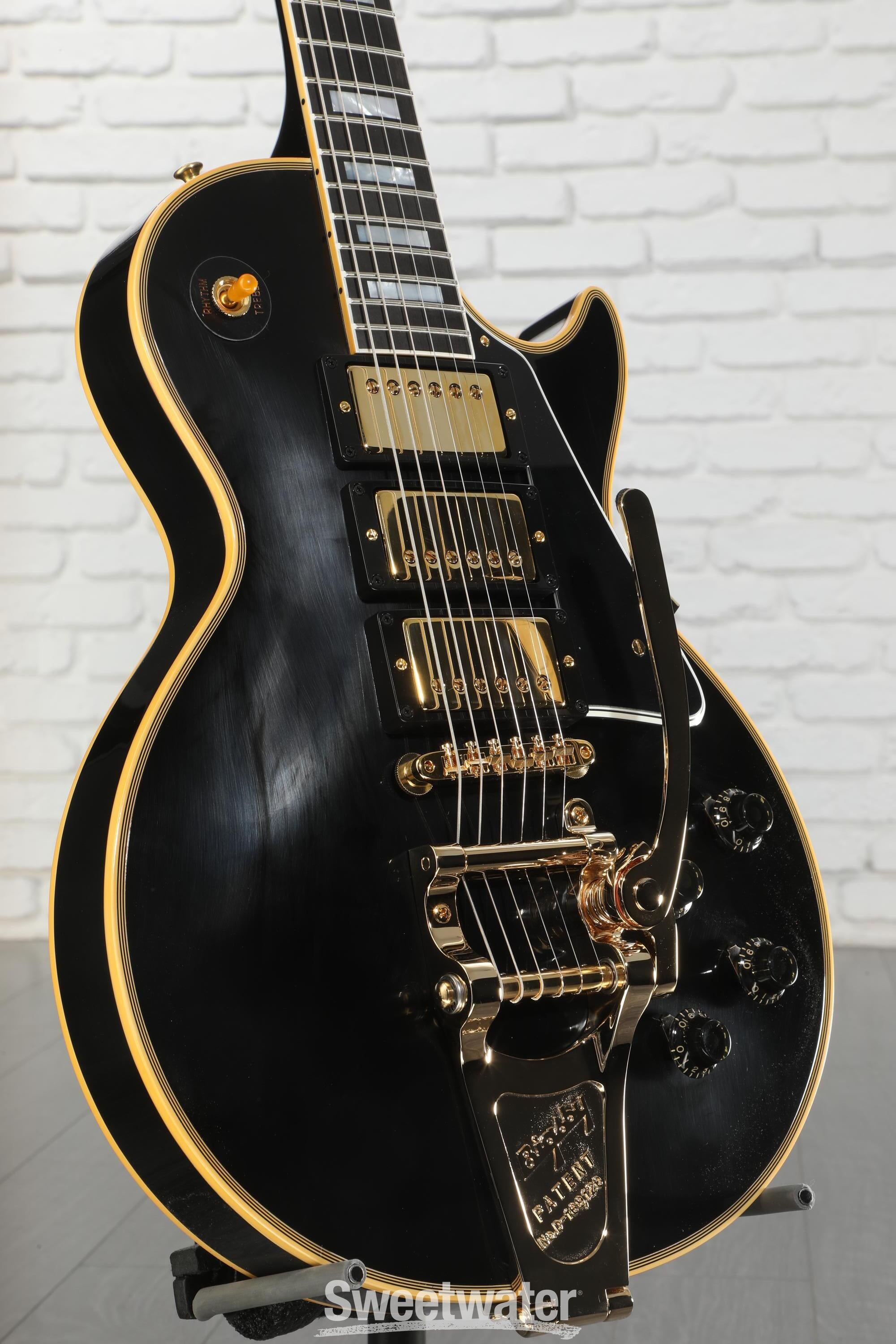 Gibson Custom 1957 Les Paul Custom Reissue Electric Guitar - Ebony
