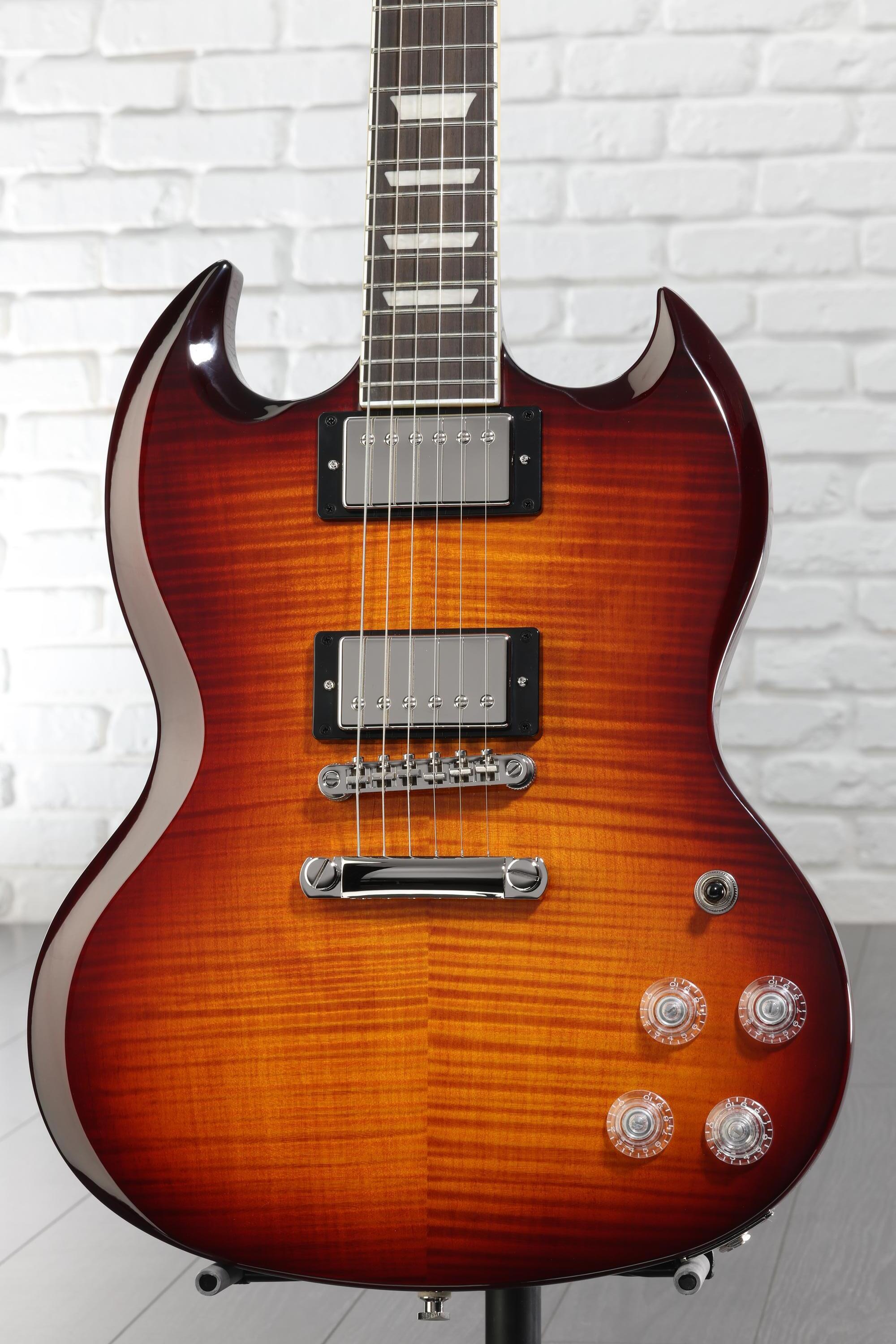 Epiphone SG Modern Figured Electric Guitar - Mojave Burst | Sweetwater