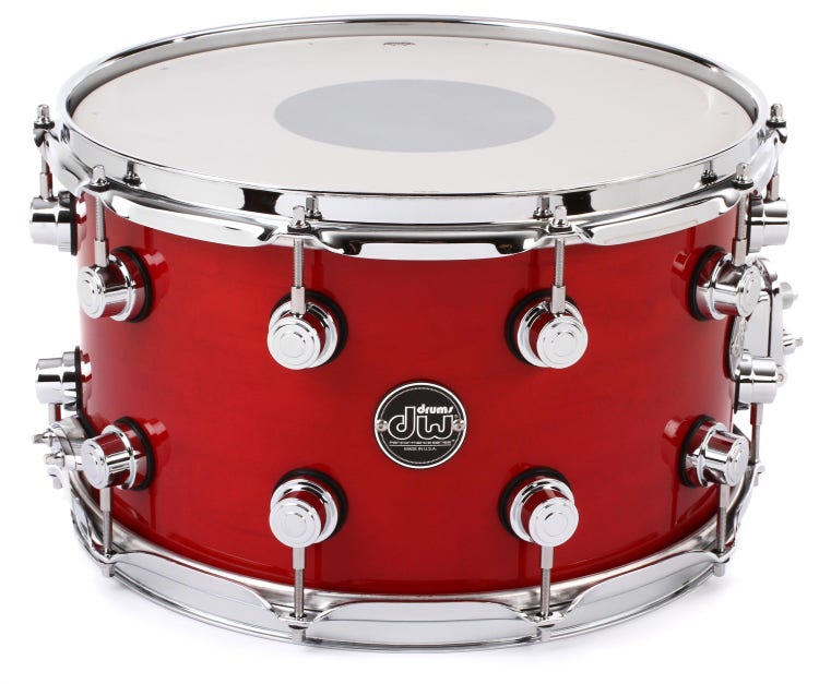 Used PDP by DW PDP Concept Maple 5 piece shell pack. Natural to Charcoal Fade Lacquer