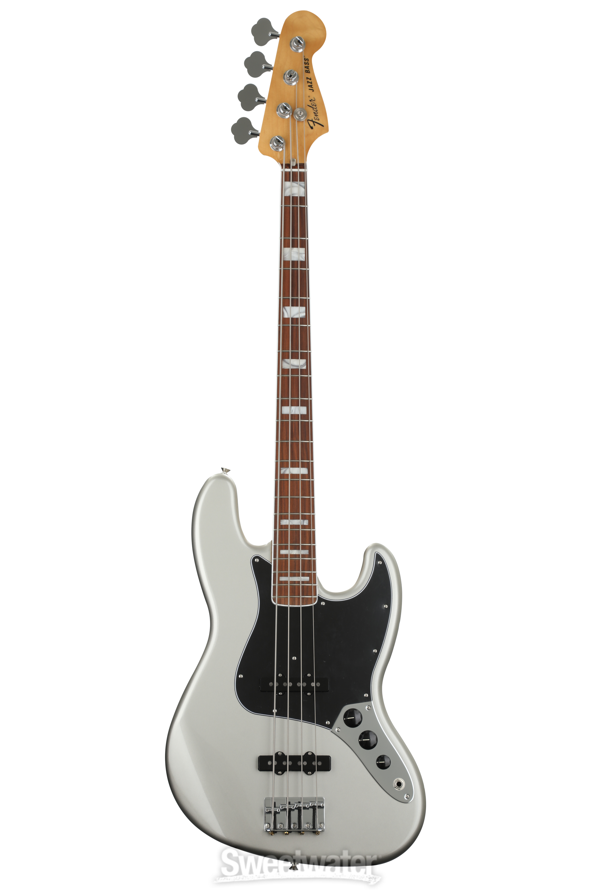 ベース Fender Player Jazz Bass silver Amazon.com: Fender Player Jazz Bass, Silver, Pau Ferro