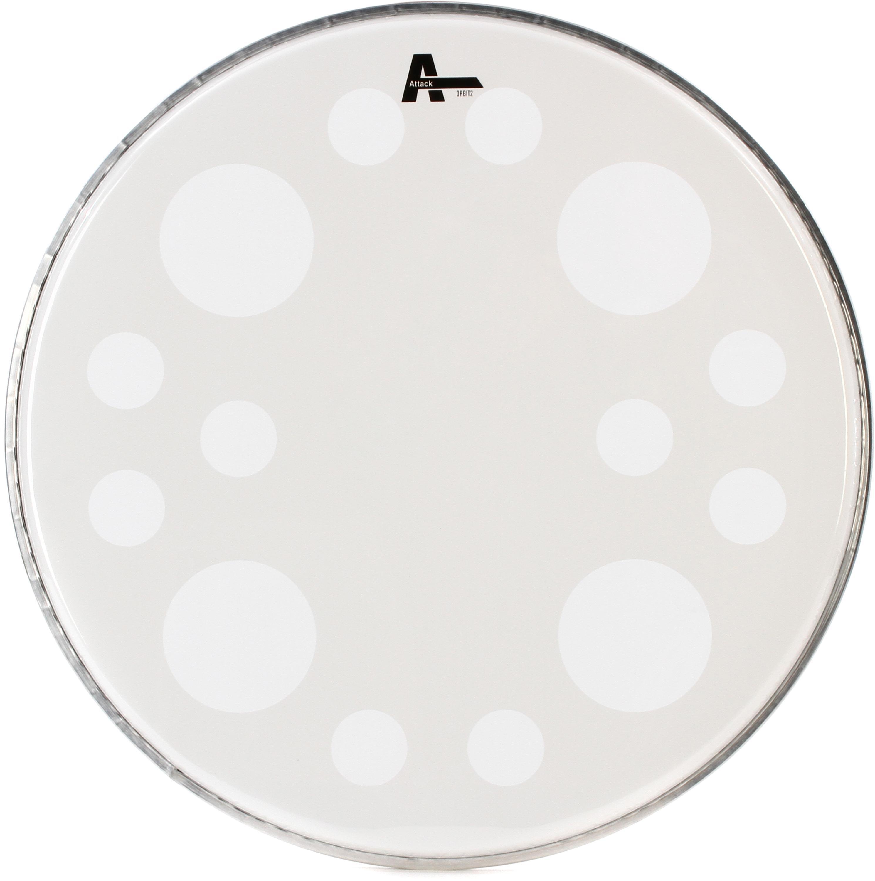 Photo of Attack Orbit White Bass Drumhead - 20 inch
