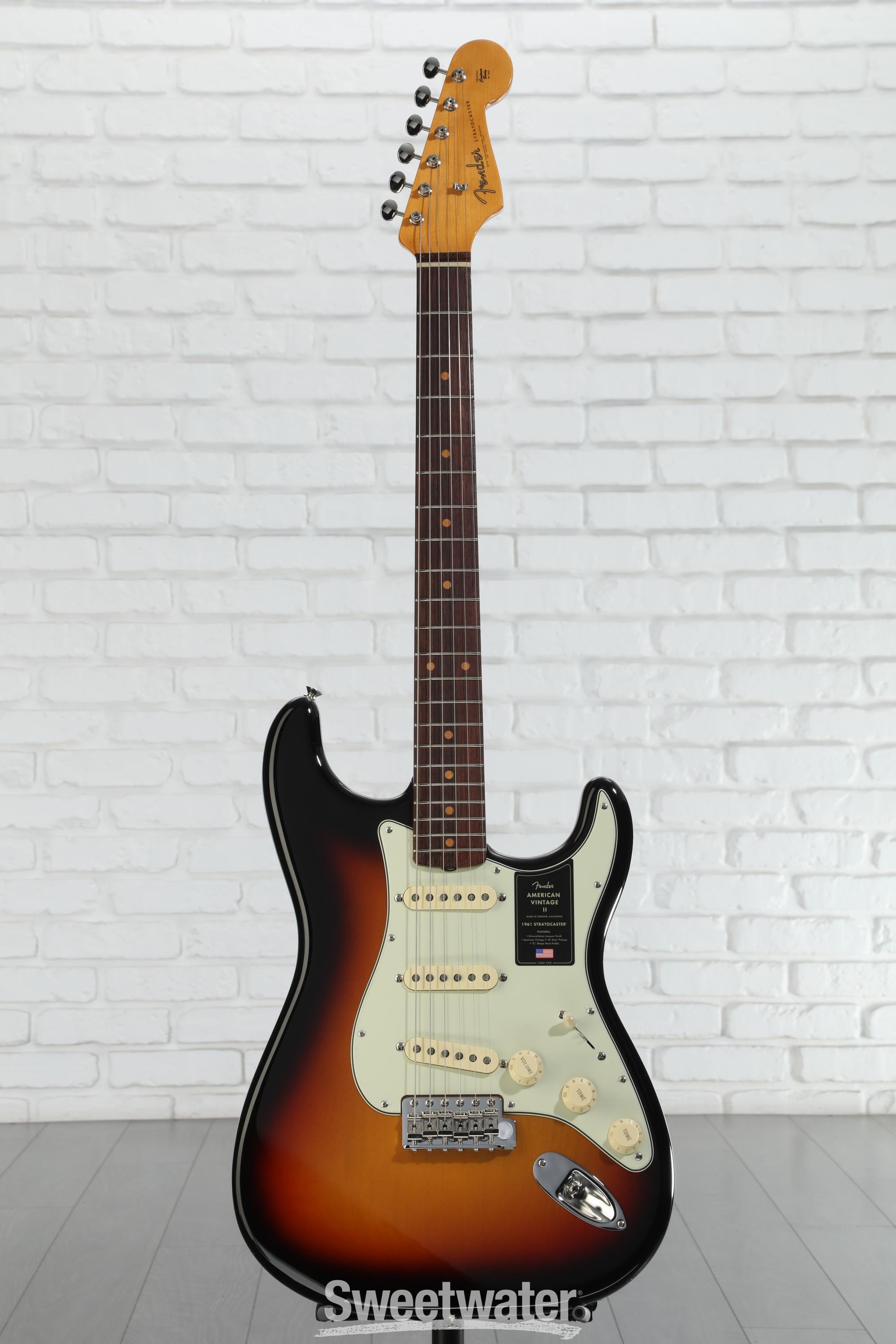 ギター Fender USA Stratocaster American Vintage Fender American Vintage II 1961 Stratocaster Electric Guitar - 3