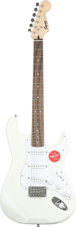 Squier Bullet Strat HT - Arctic White with Indian Laurel